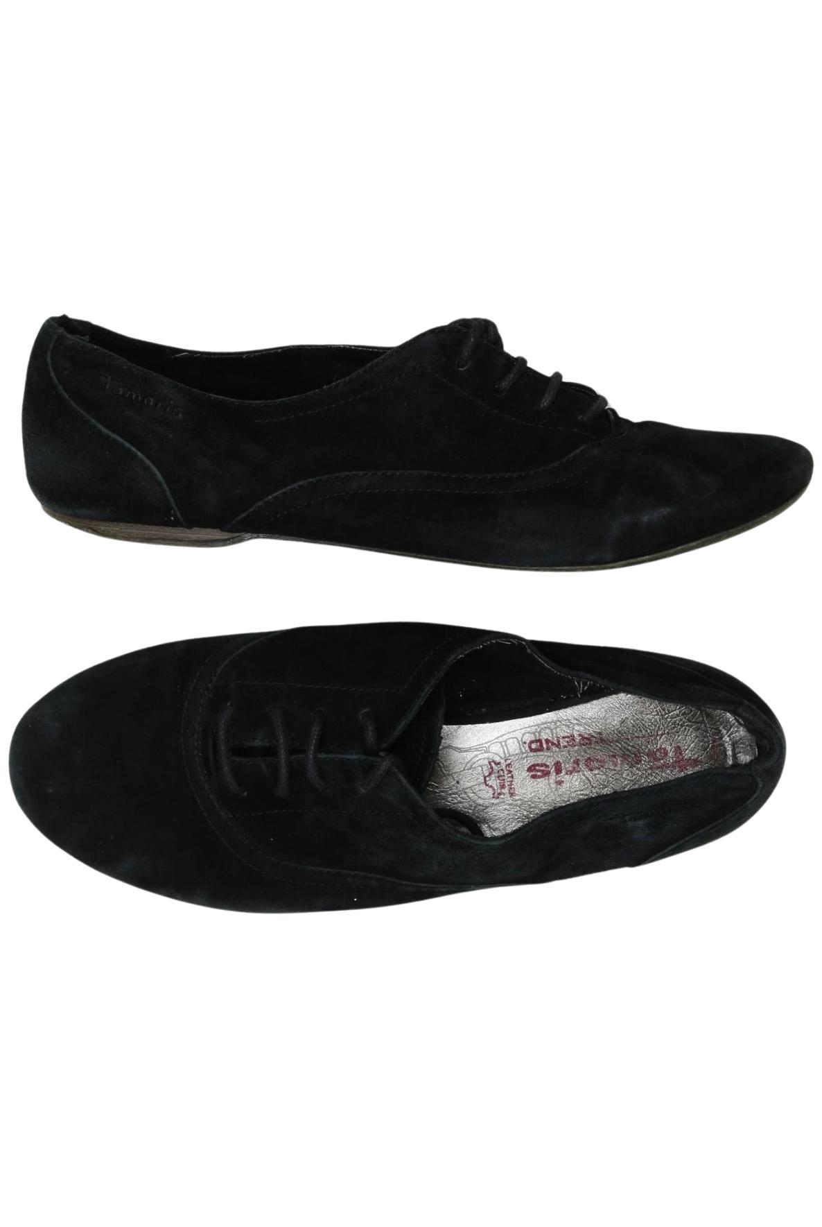 

Tamaris Damen Halbschuh, schwarz, Gr. 40