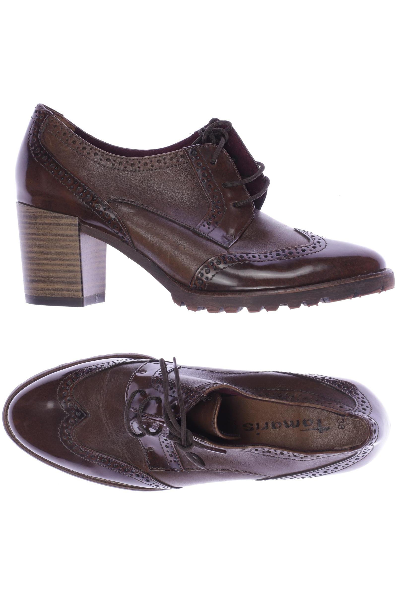 

Tamaris Damen Halbschuh, braun, Gr. 38