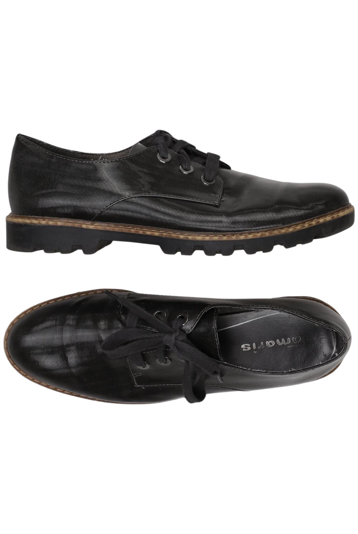 

Tamaris Damen Halbschuh, schwarz, Gr. 40