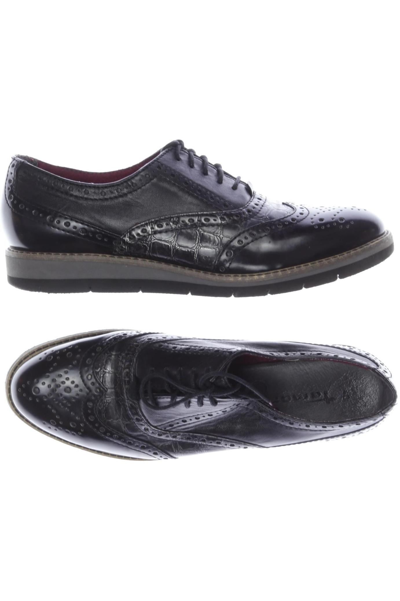 

Tamaris Damen Halbschuh, schwarz, Gr. 40