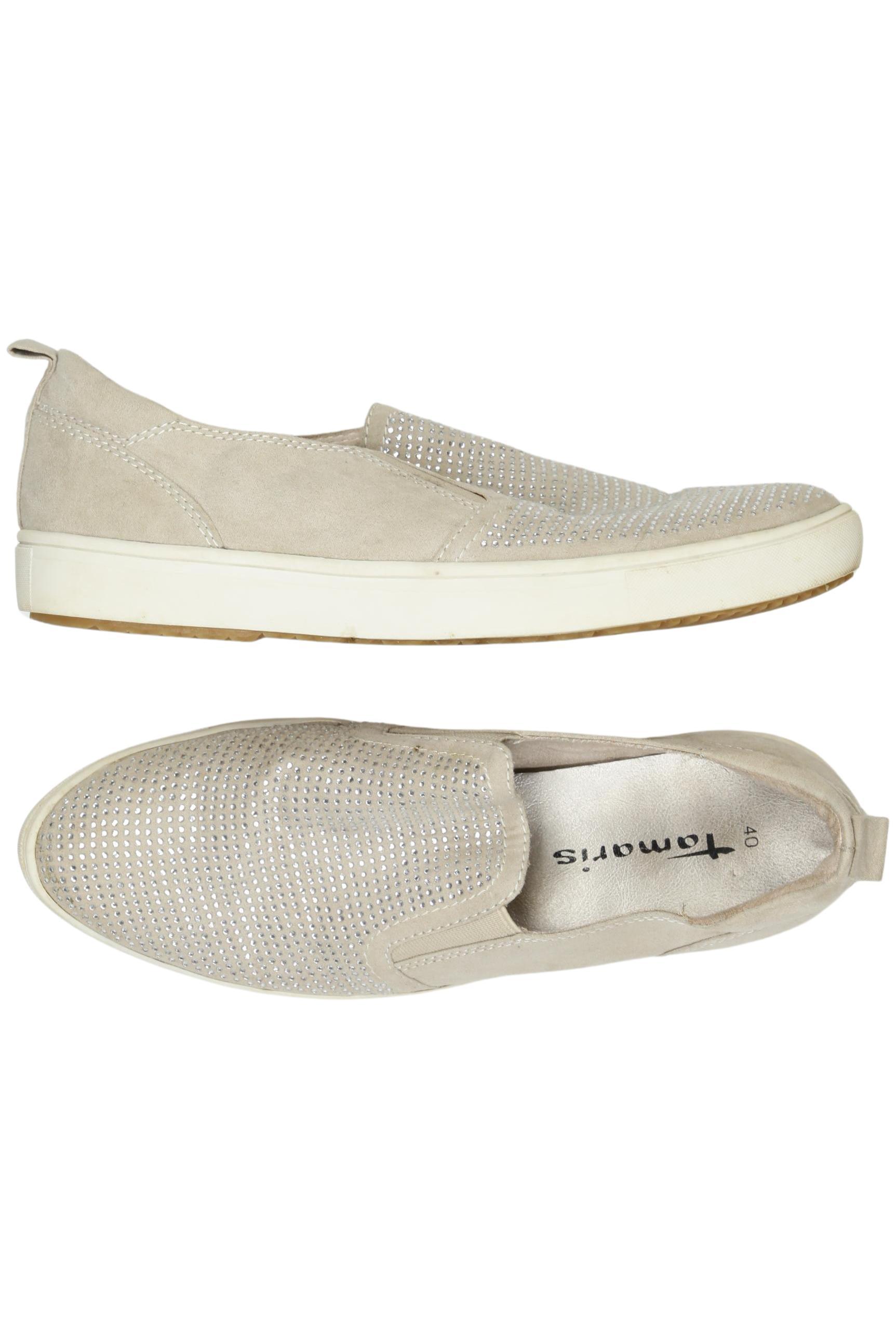 

Tamaris Damen Halbschuh, beige, Gr. 40