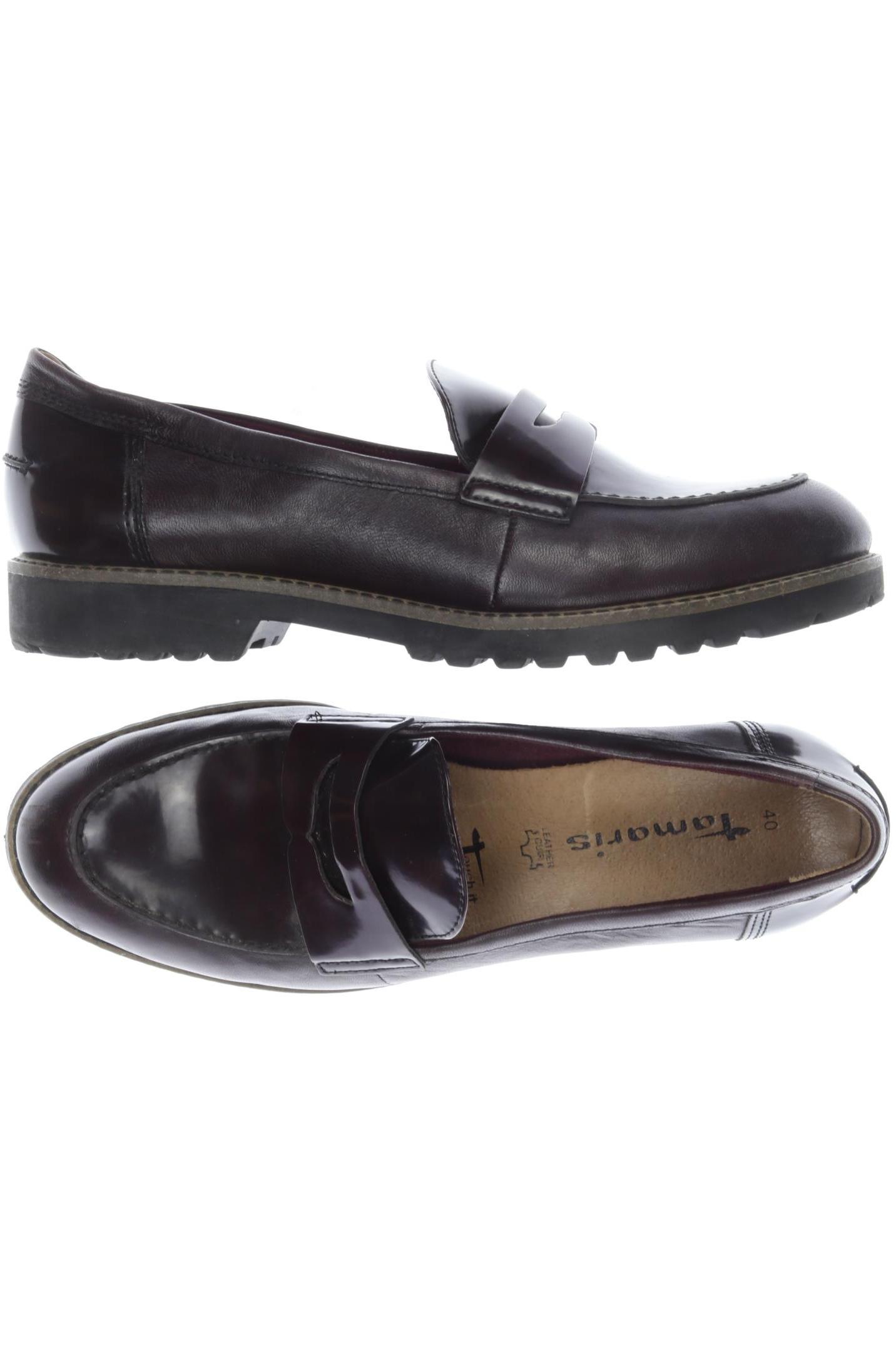 

Tamaris Damen Halbschuh, bordeaux, Gr. 40