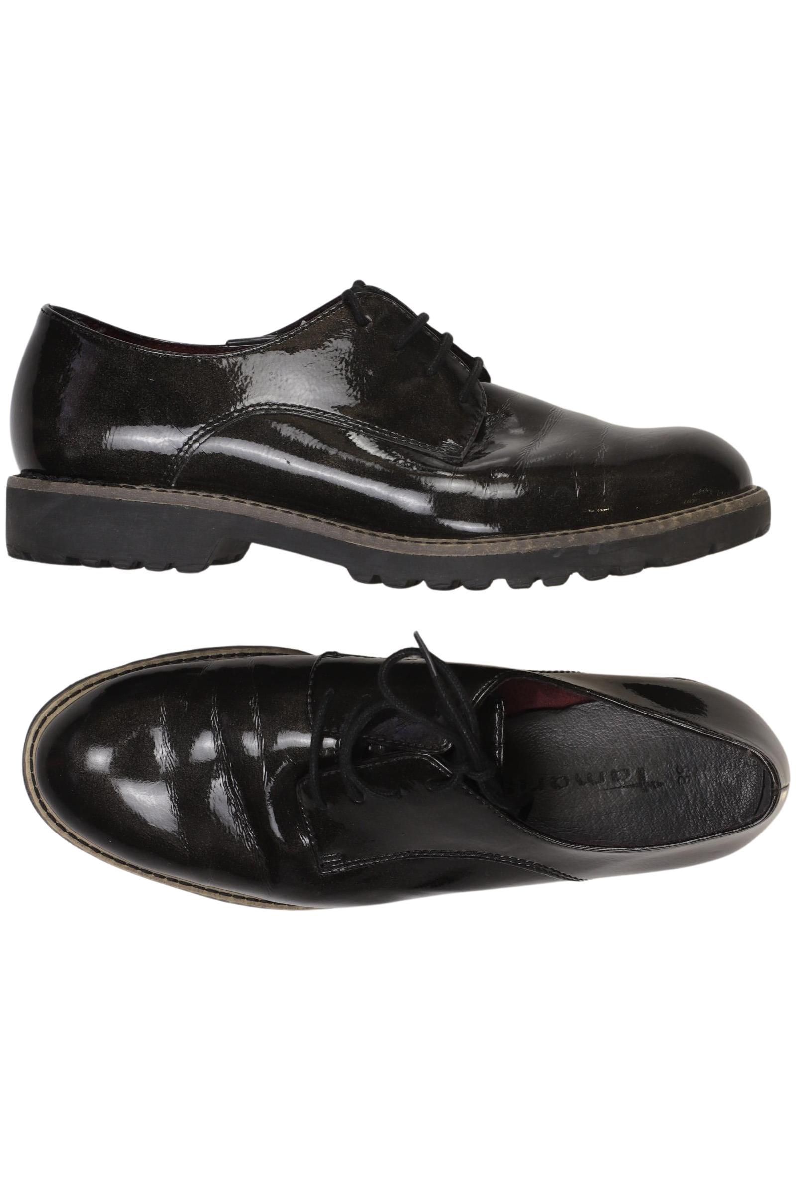 

Tamaris Damen Halbschuh, schwarz, Gr. 38