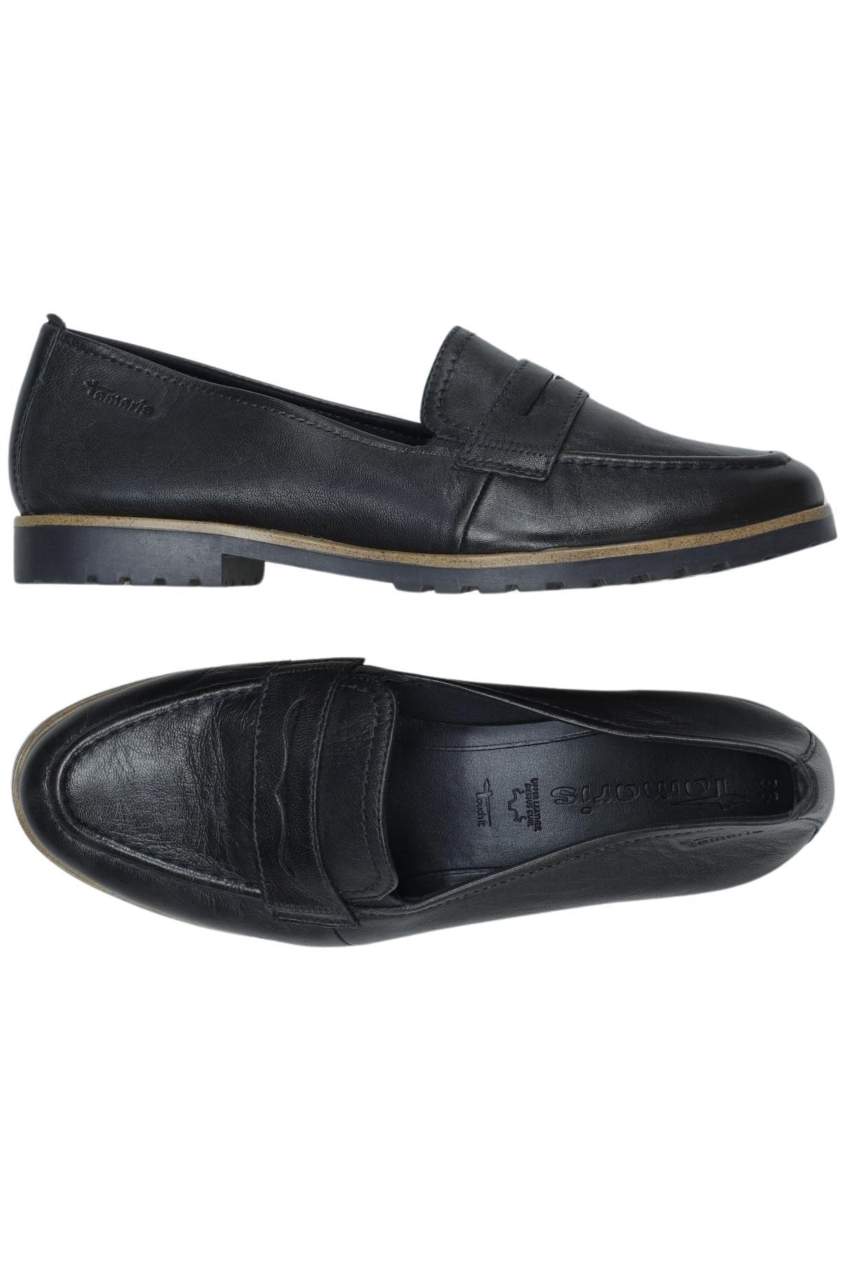 

Tamaris Damen Halbschuh, schwarz, Gr. 38