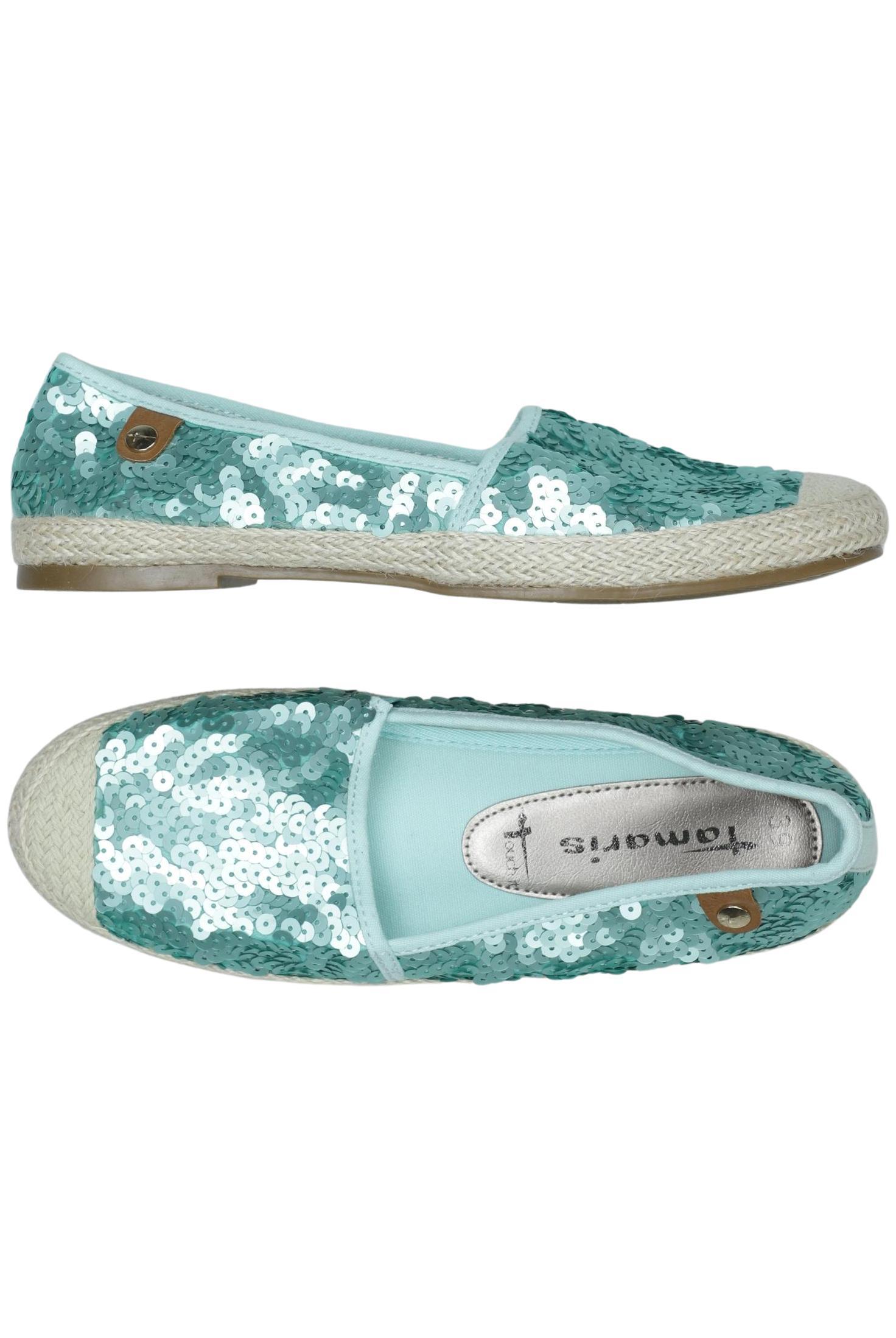 

Tamaris Damen Halbschuh, hellblau, Gr. 39