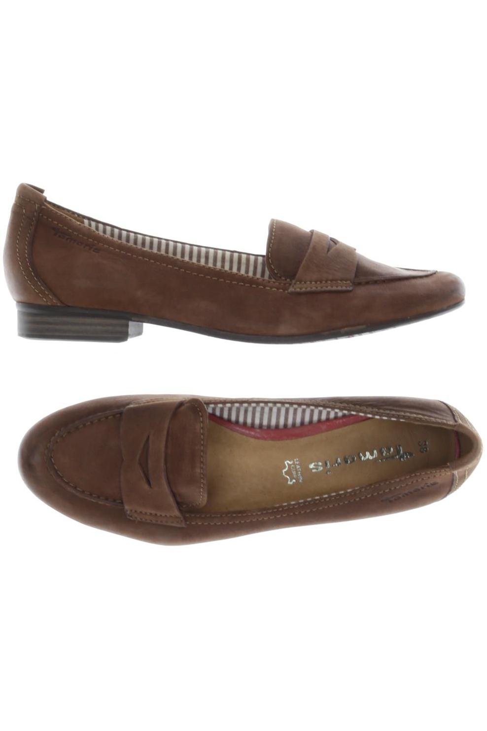 

Tamaris Damen Halbschuh, braun, Gr. 38