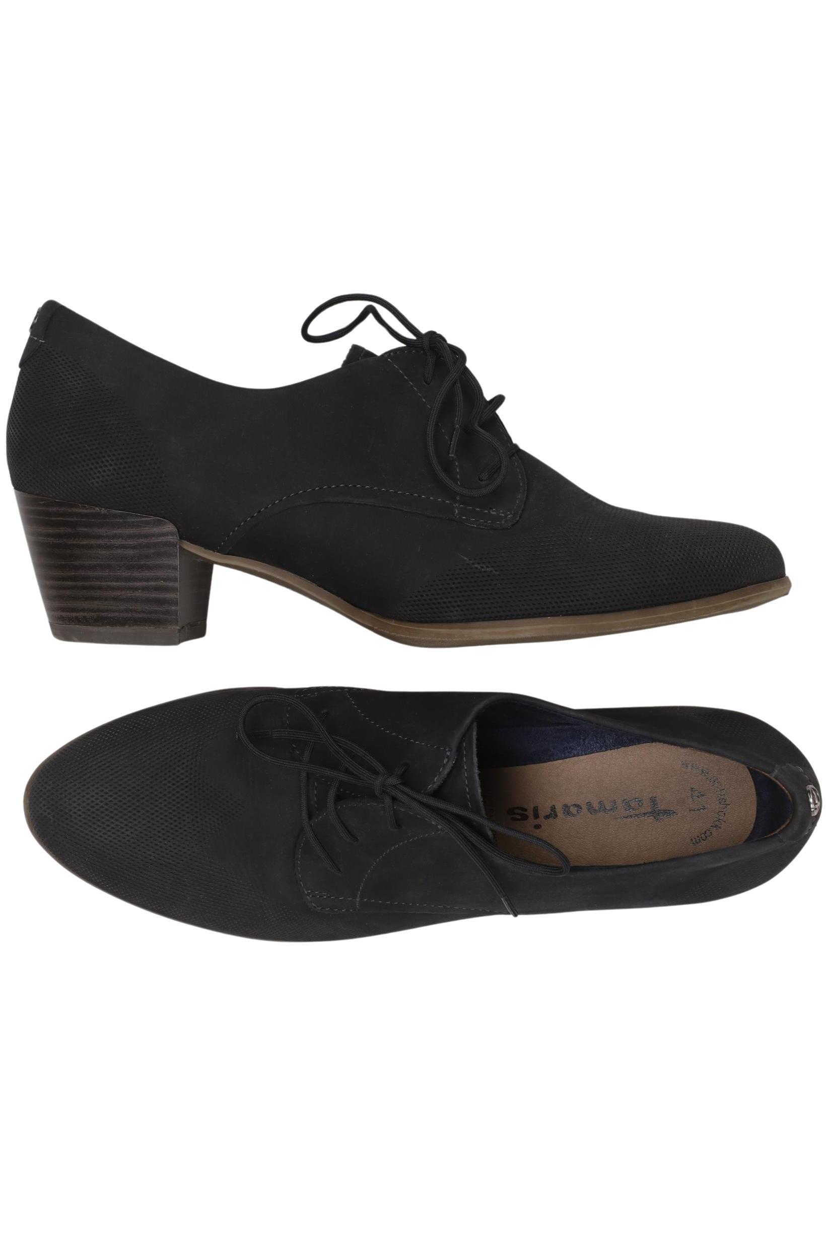 

Tamaris Damen Halbschuh, schwarz, Gr. 41