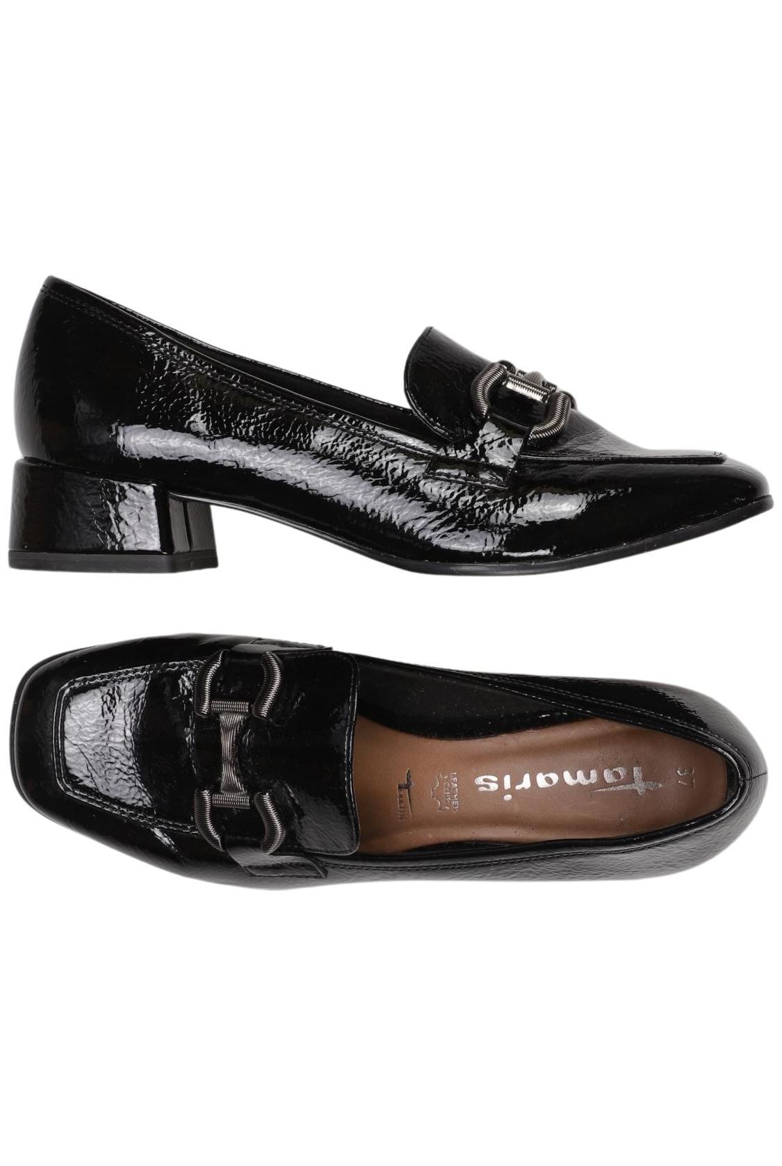 

Tamaris Damen Halbschuh, schwarz, Gr. 37