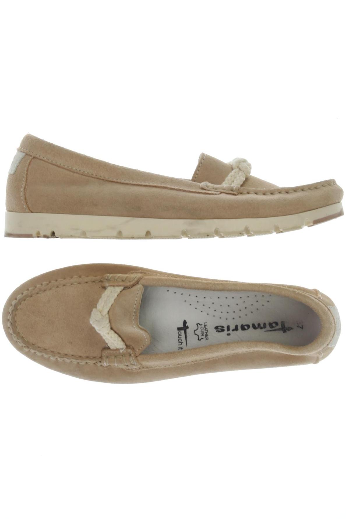 

Tamaris Damen Halbschuh, beige, Gr. 37
