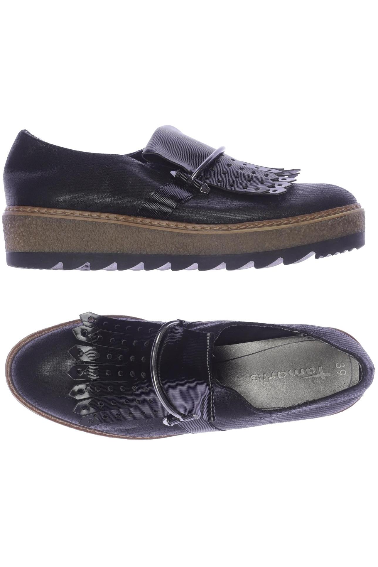 

Tamaris Damen Halbschuh, schwarz, Gr. 39
