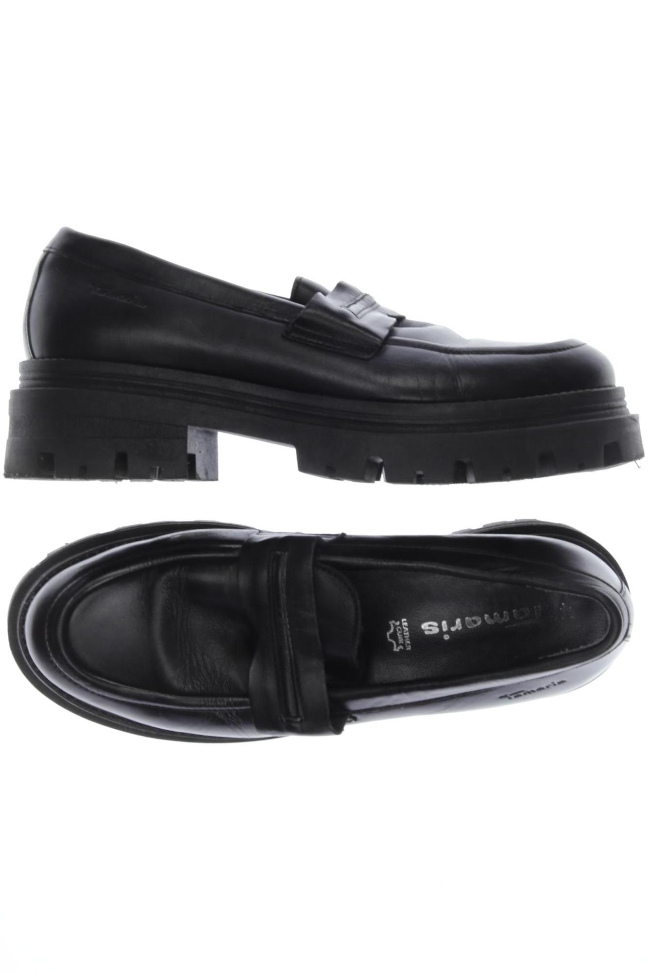 

Tamaris Damen Halbschuh, schwarz, Gr. 41