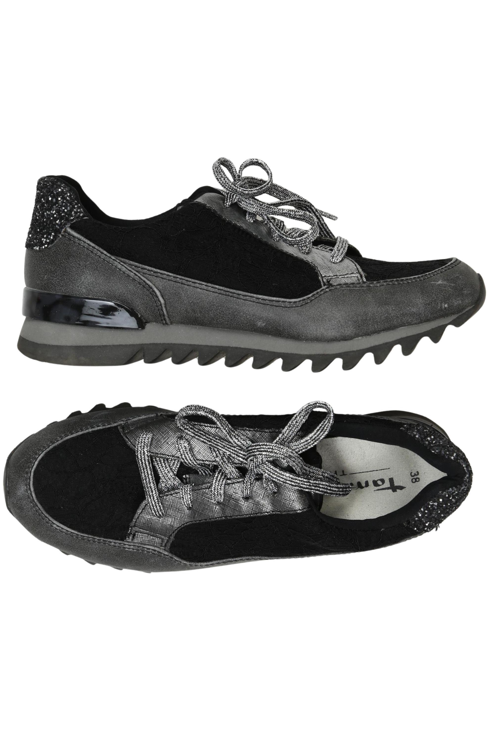 

Tamaris Damen Halbschuh, schwarz, Gr. 38