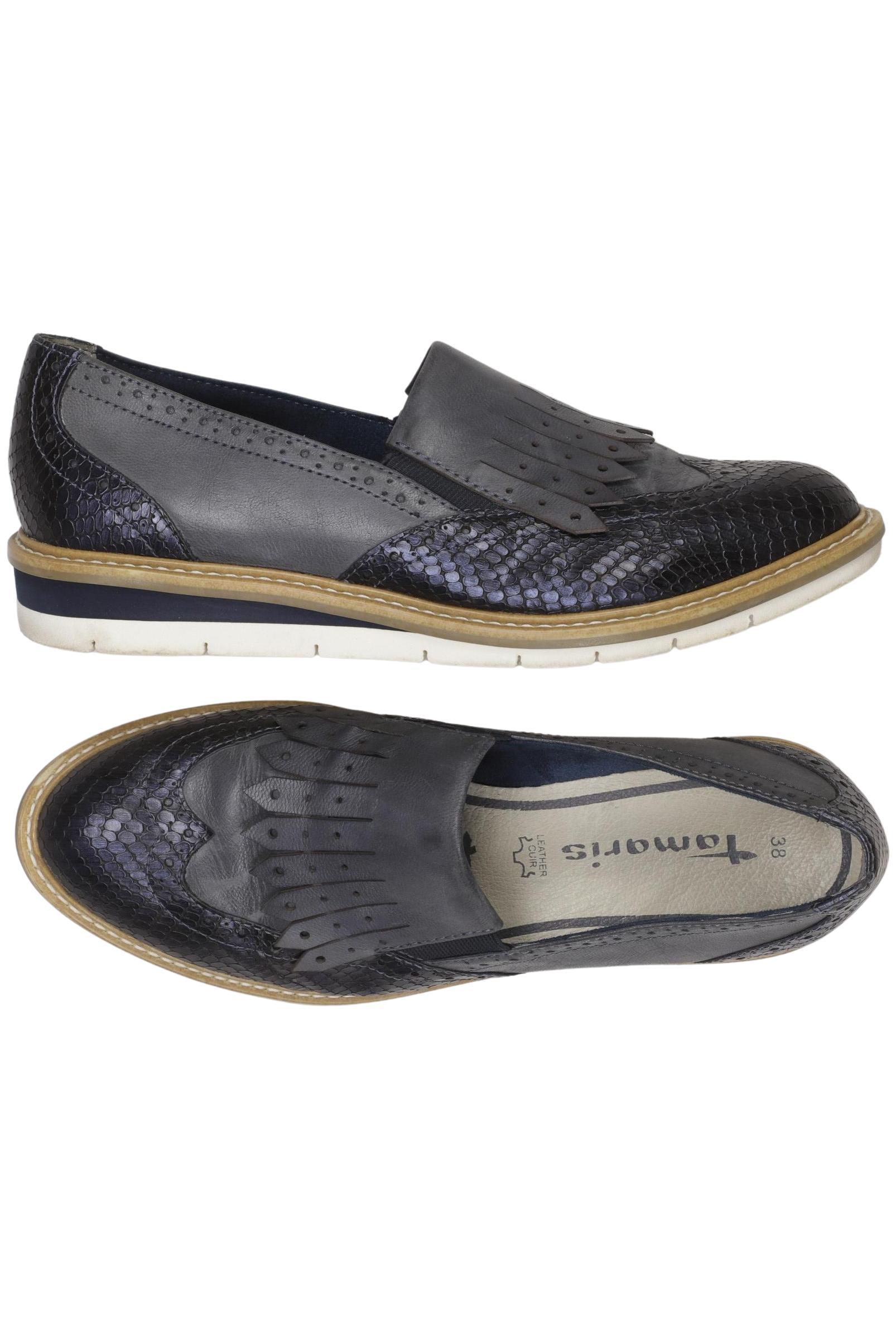 

Tamaris Damen Halbschuh, marineblau, Gr. 38