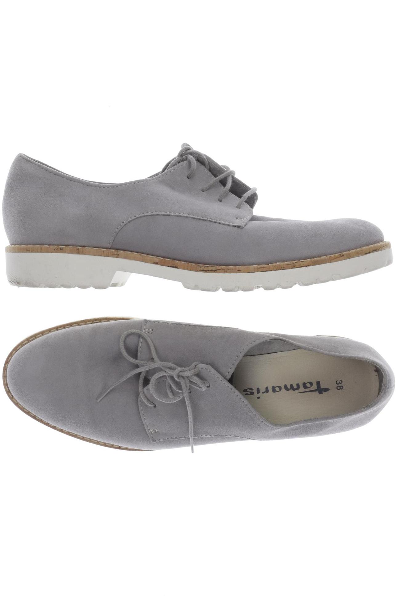 

Tamaris Damen Halbschuh, grau, Gr. 38