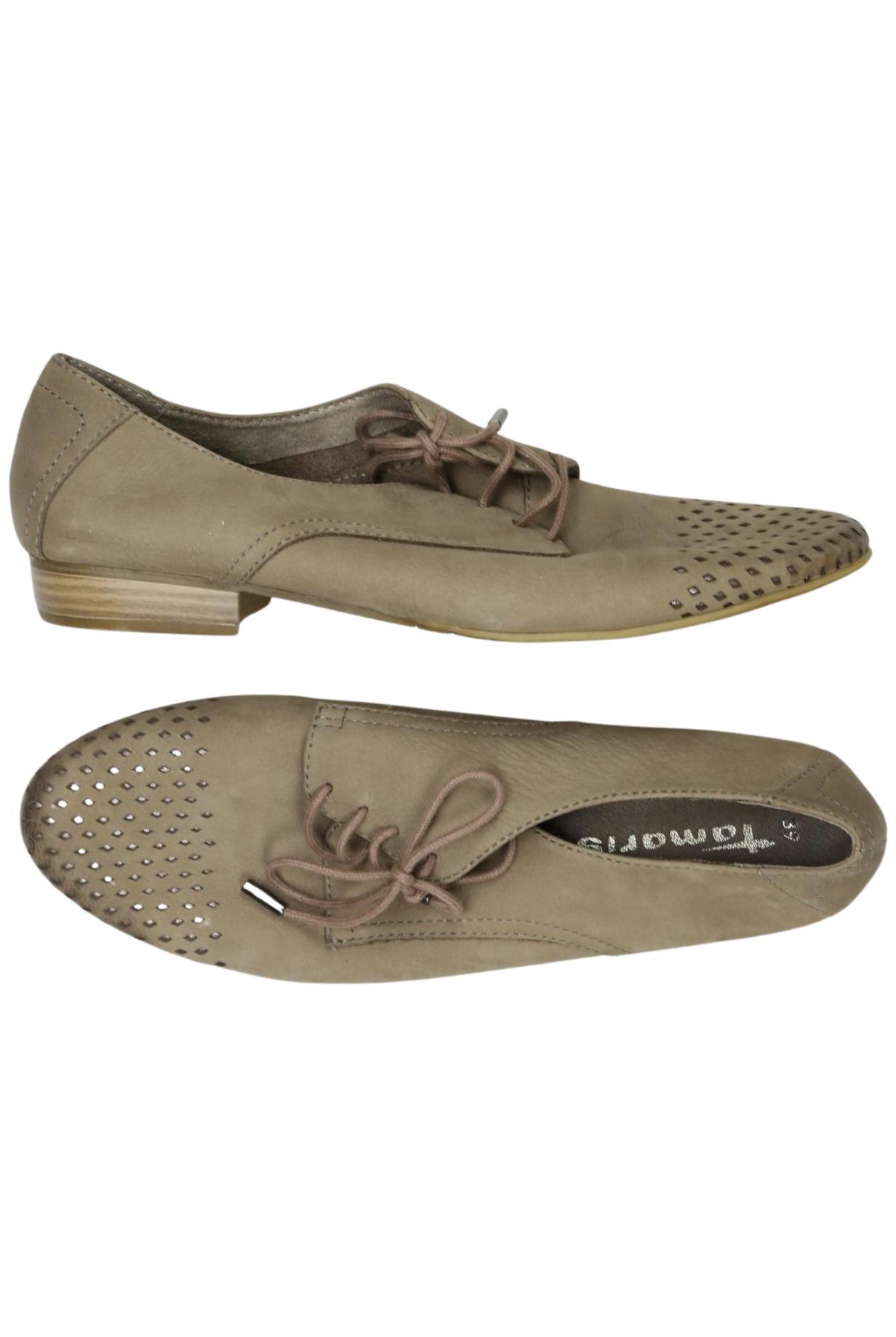 

Tamaris Damen Halbschuh, beige, Gr. 39