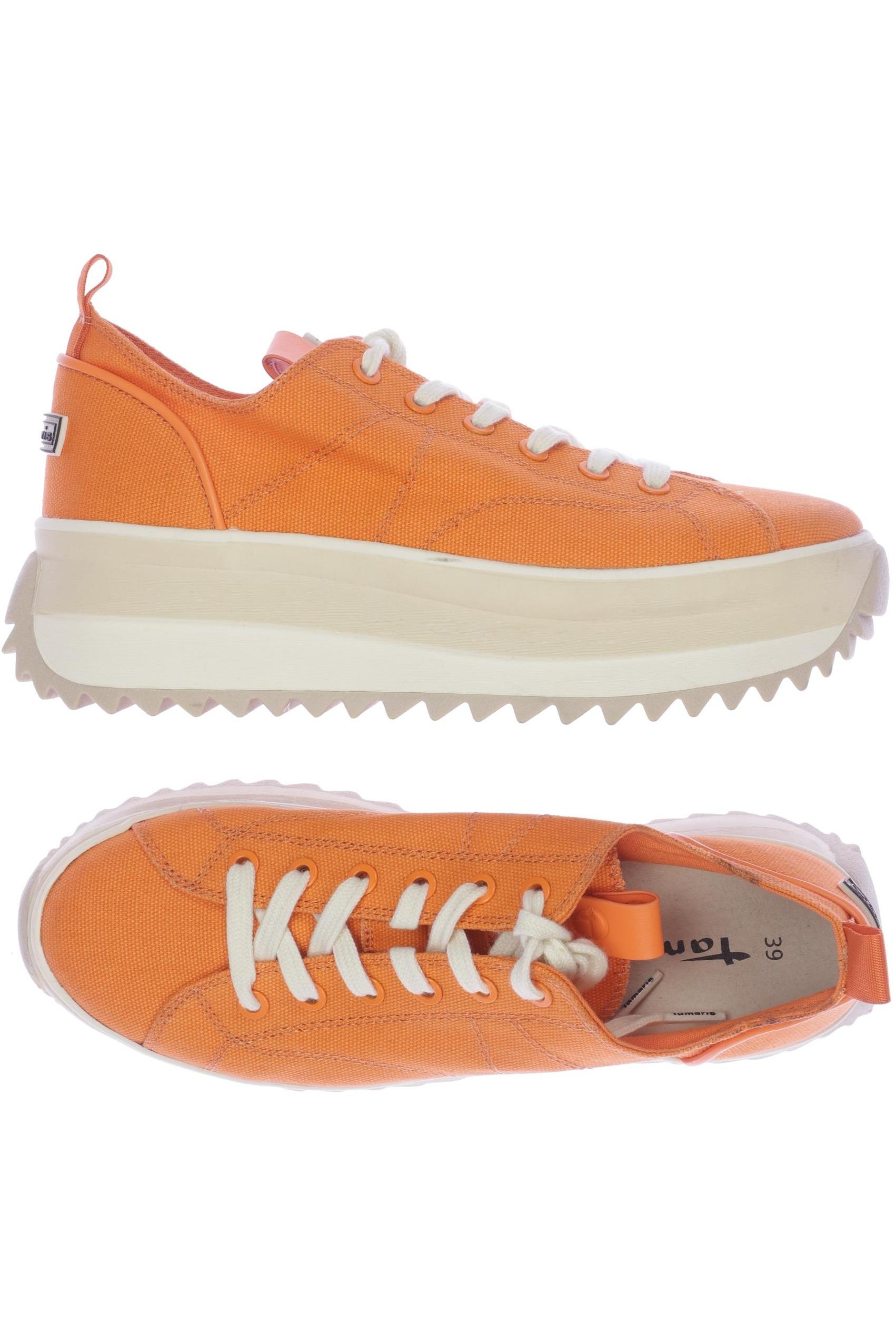 

Tamaris Damen Halbschuh, orange, Gr. 39