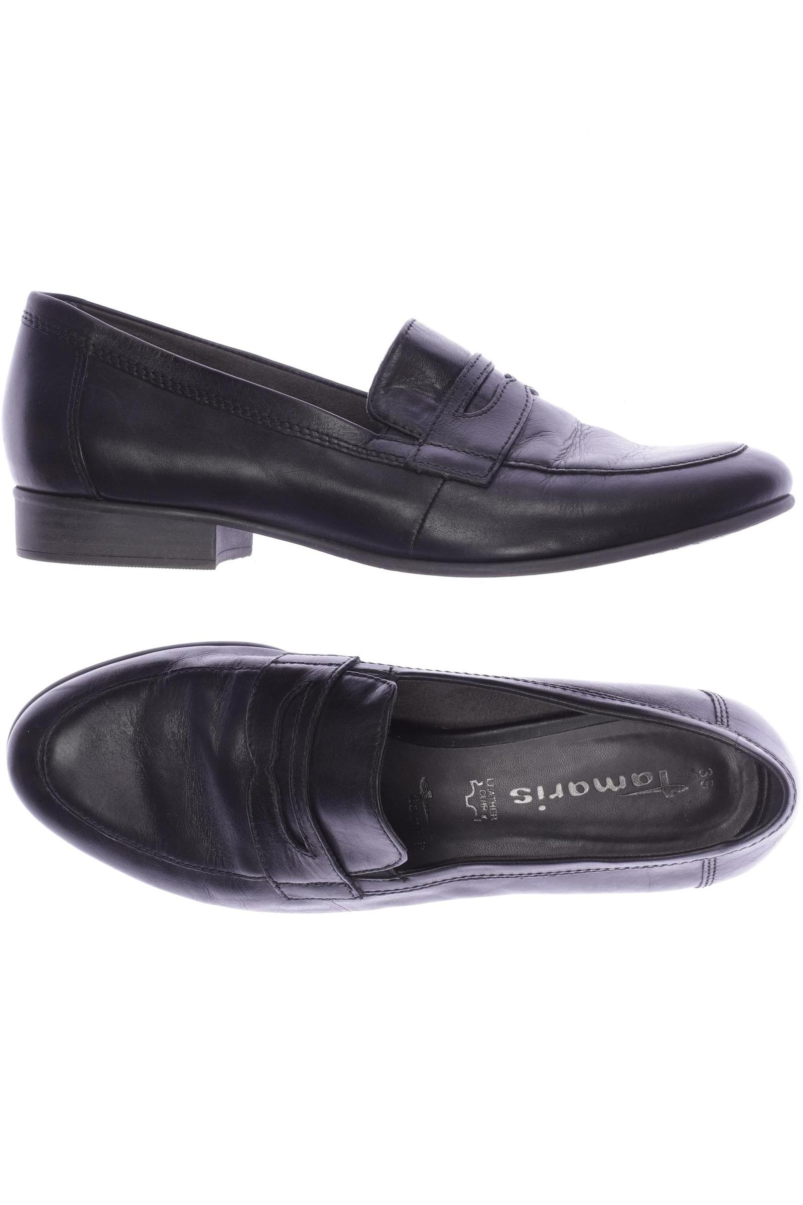 

Tamaris Damen Halbschuh, schwarz, Gr. 39