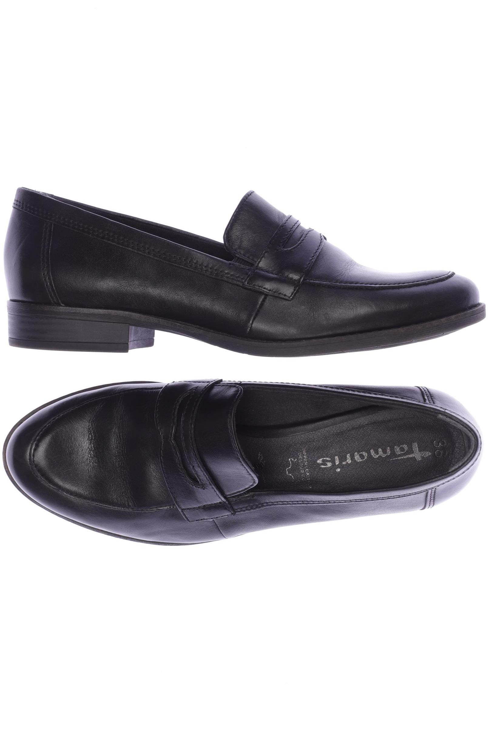 

Tamaris Damen Halbschuh, schwarz, Gr. 38