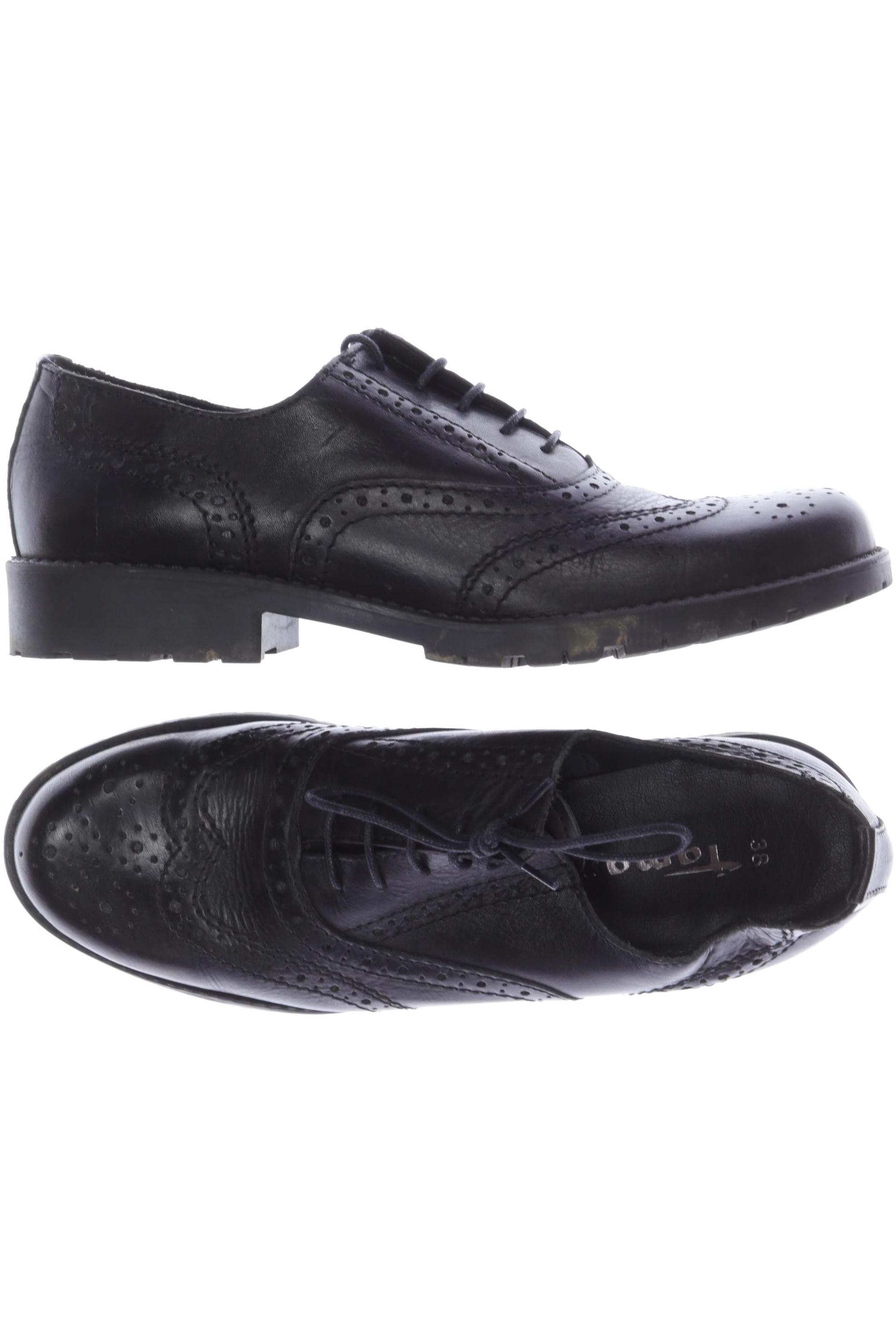 

Tamaris Damen Halbschuh, schwarz, Gr. 38