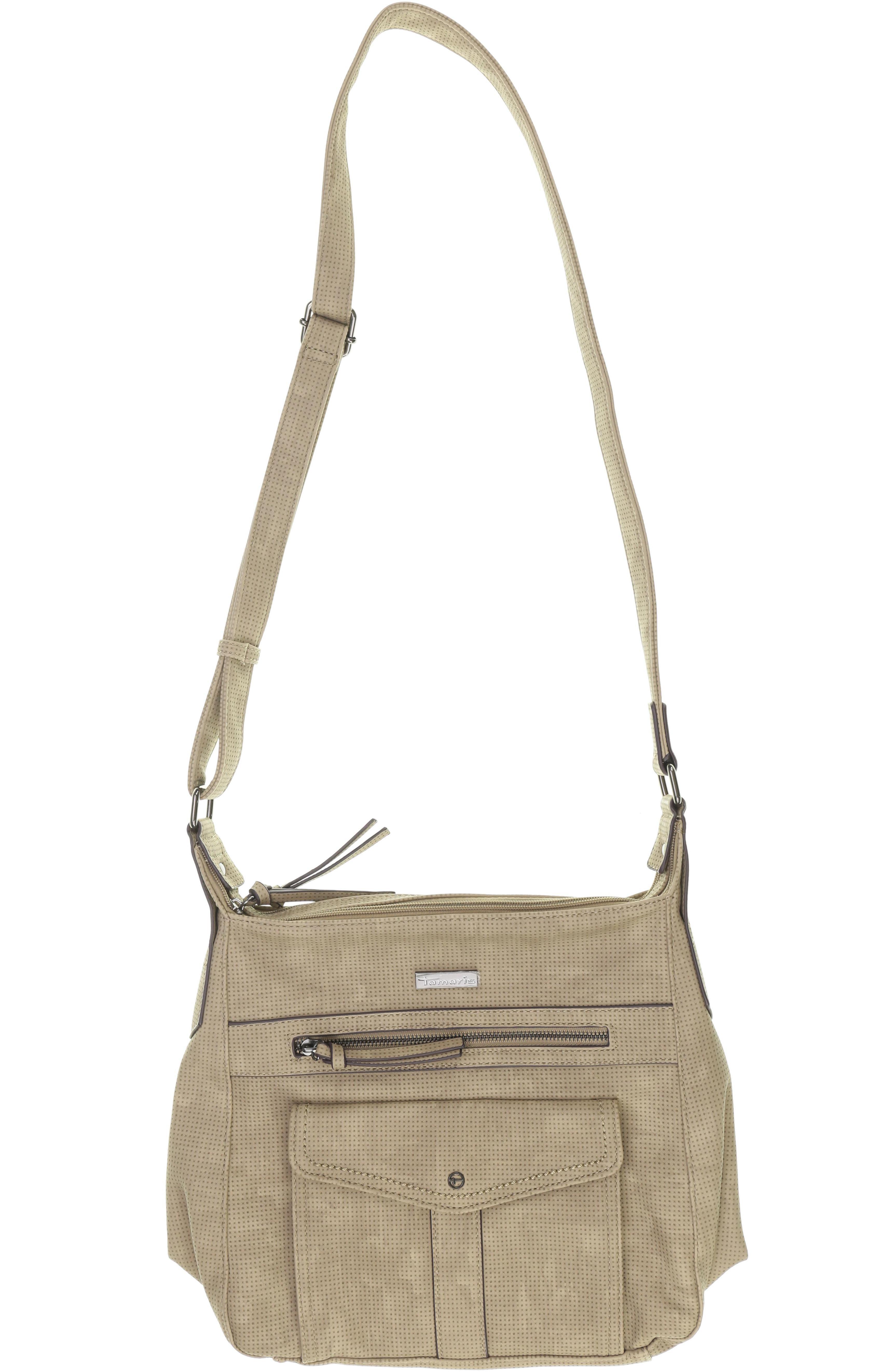 

Tamaris Damen Handtasche, beige, Gr.