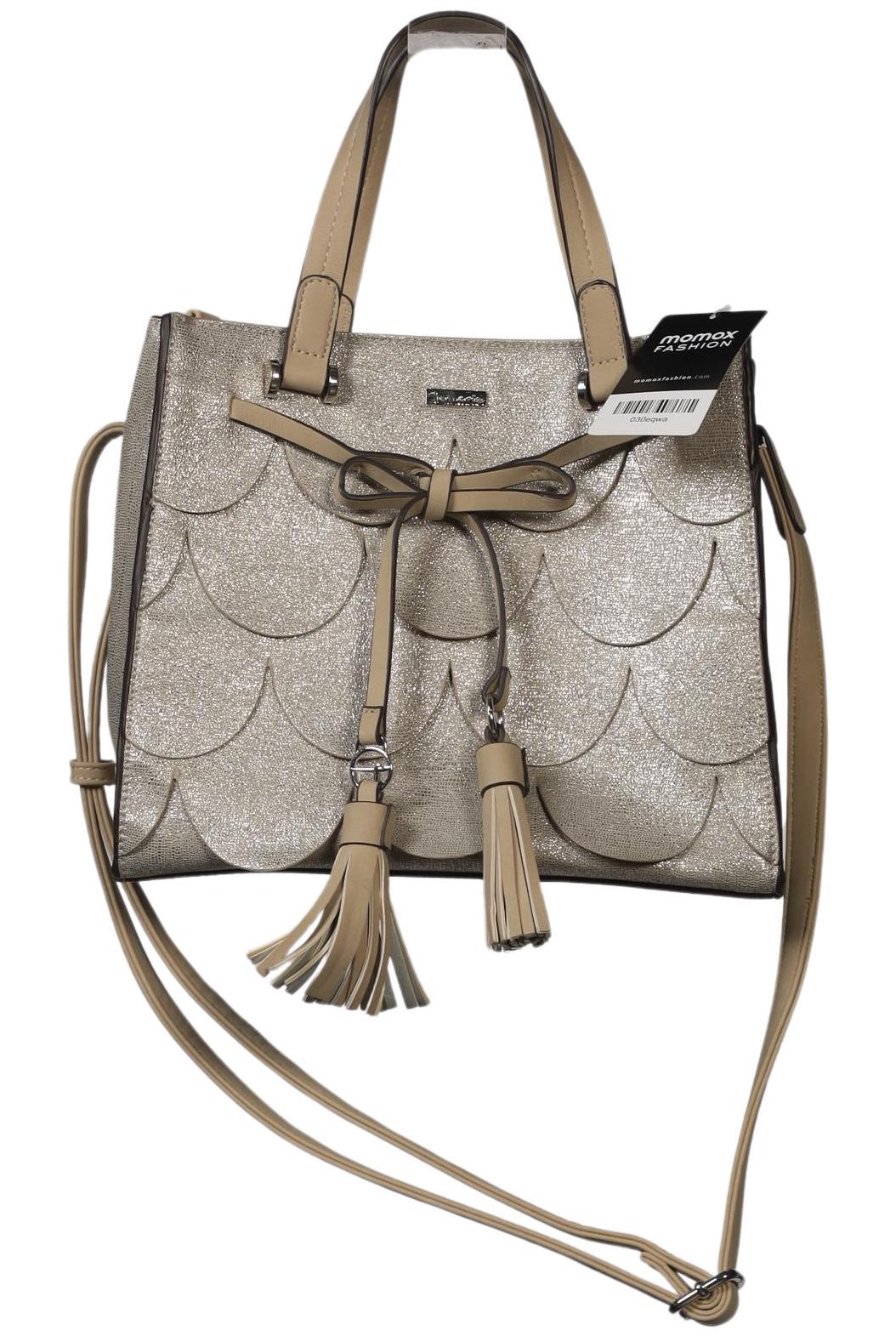 

Tamaris Damen Handtasche, beige, Gr.