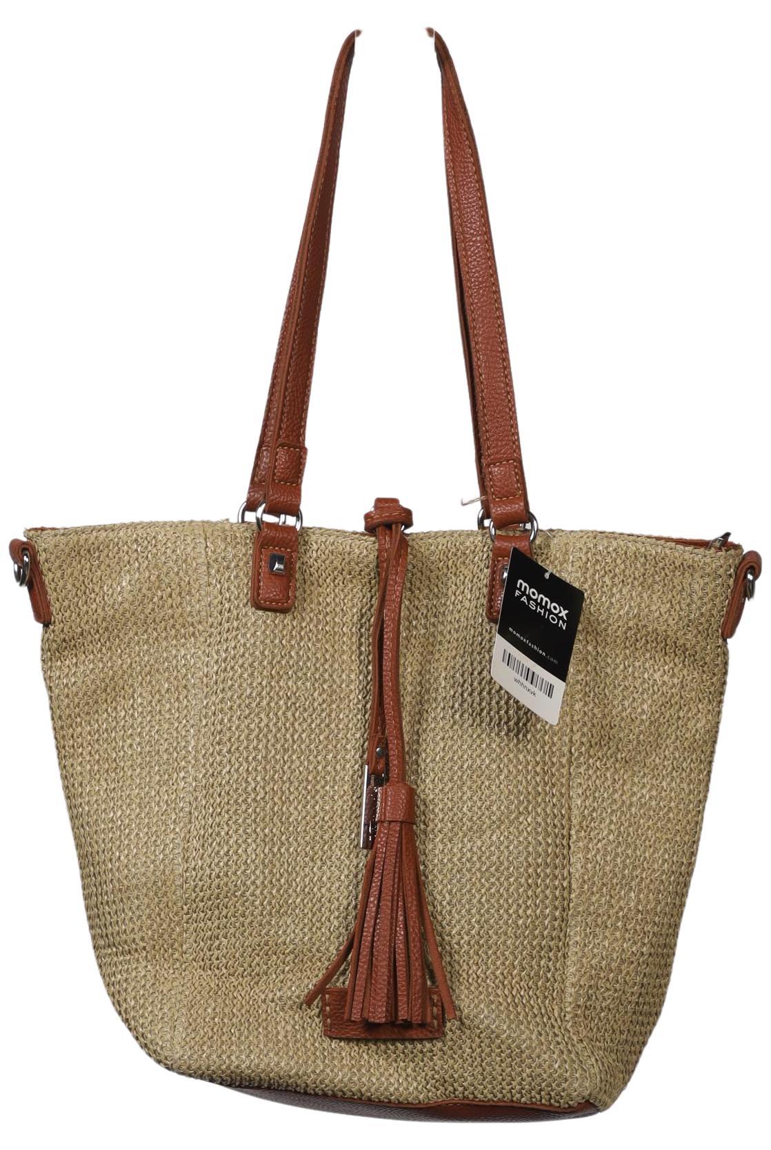

Tamaris Damen Handtasche, beige, Gr.