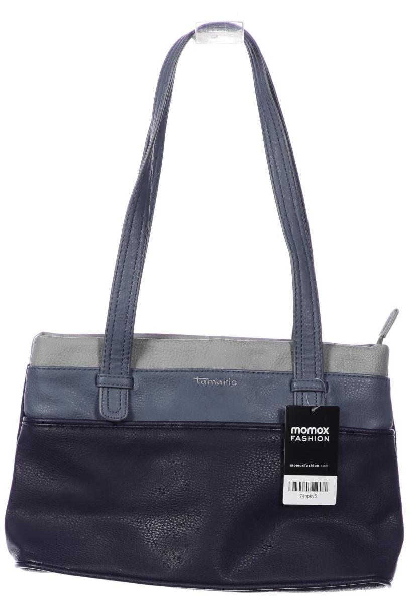 

Tamaris Damen Handtasche, marineblau, Gr.