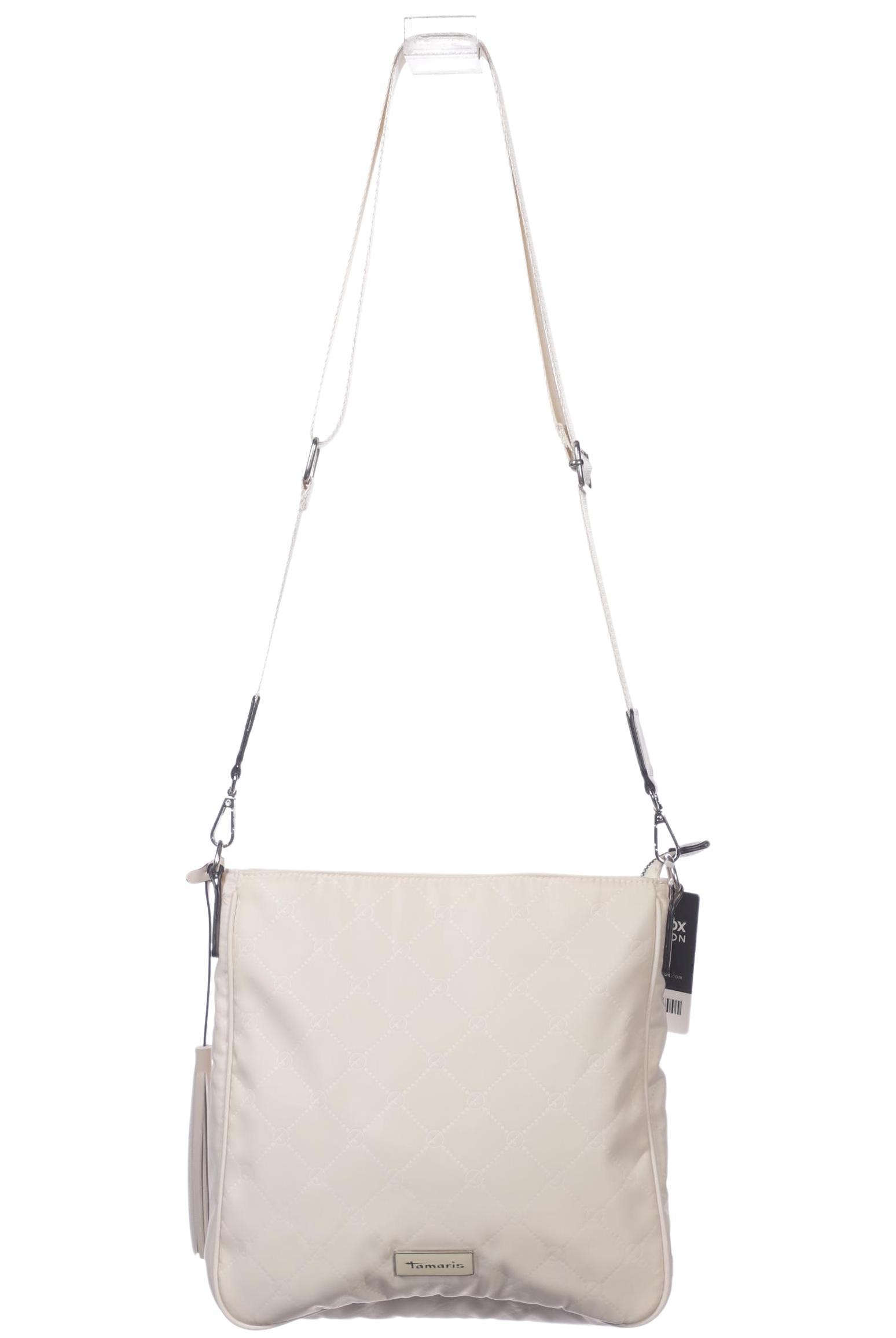 

Tamaris Damen Handtasche, cremeweiß, Gr.