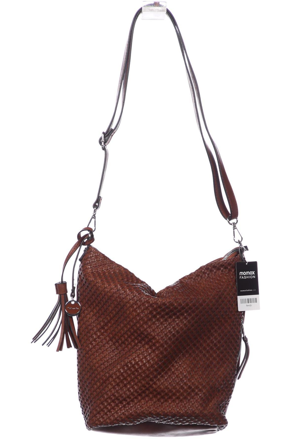 

Tamaris Damen Handtasche, braun, Gr.