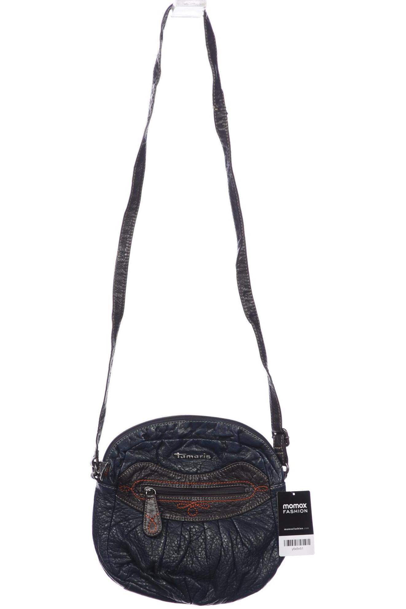 

Tamaris Damen Handtasche, marineblau, Gr.
