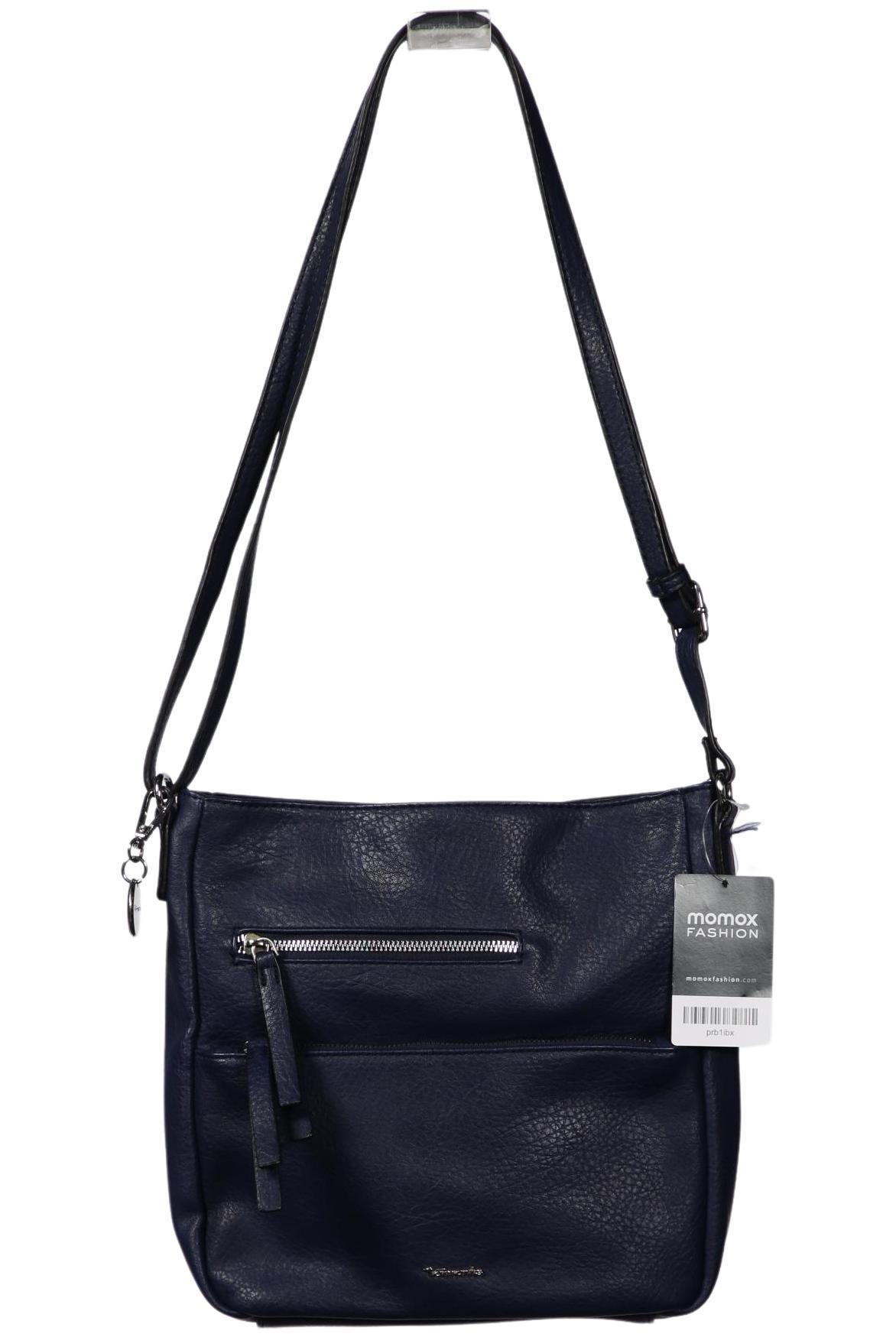 

Tamaris Damen Handtasche, marineblau, Gr.