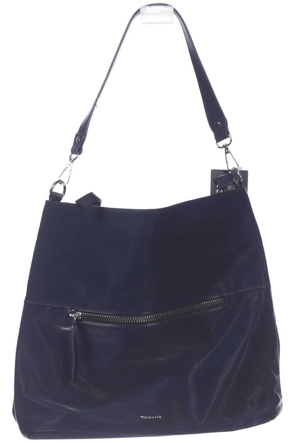 

Tamaris Damen Handtasche, marineblau, Gr.