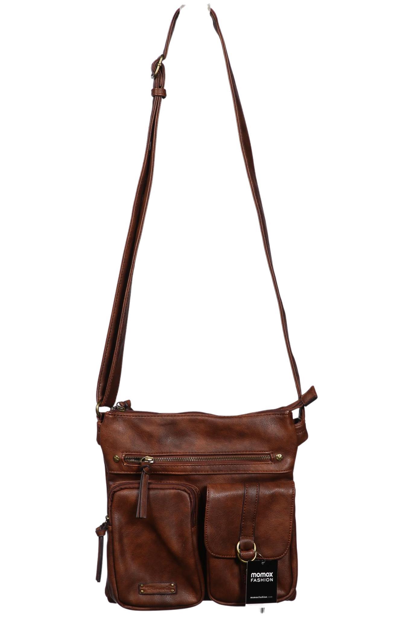 

Tamaris Damen Handtasche, braun, Gr.