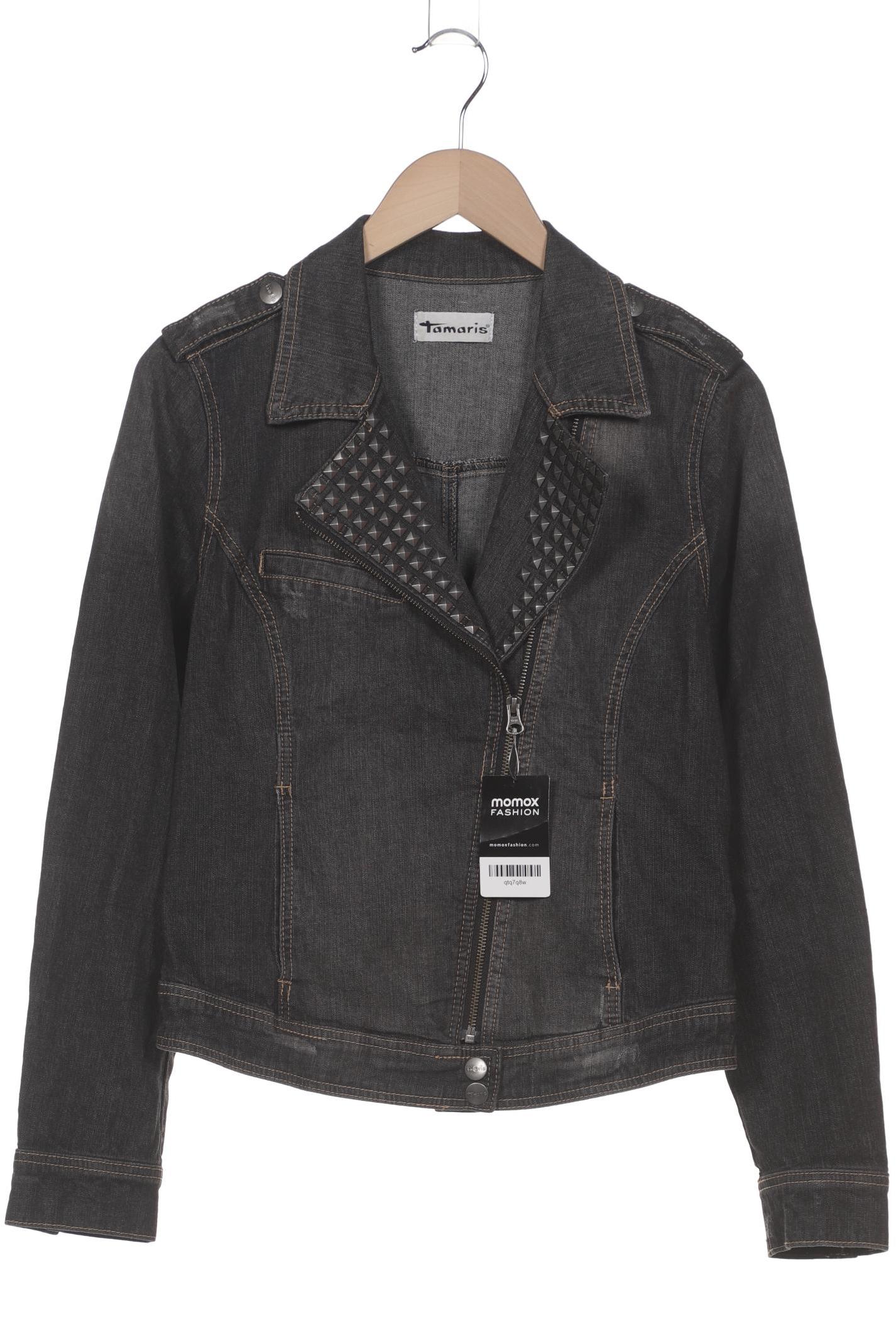 

Tamaris Damen Jacke, schwarz, Gr. 40