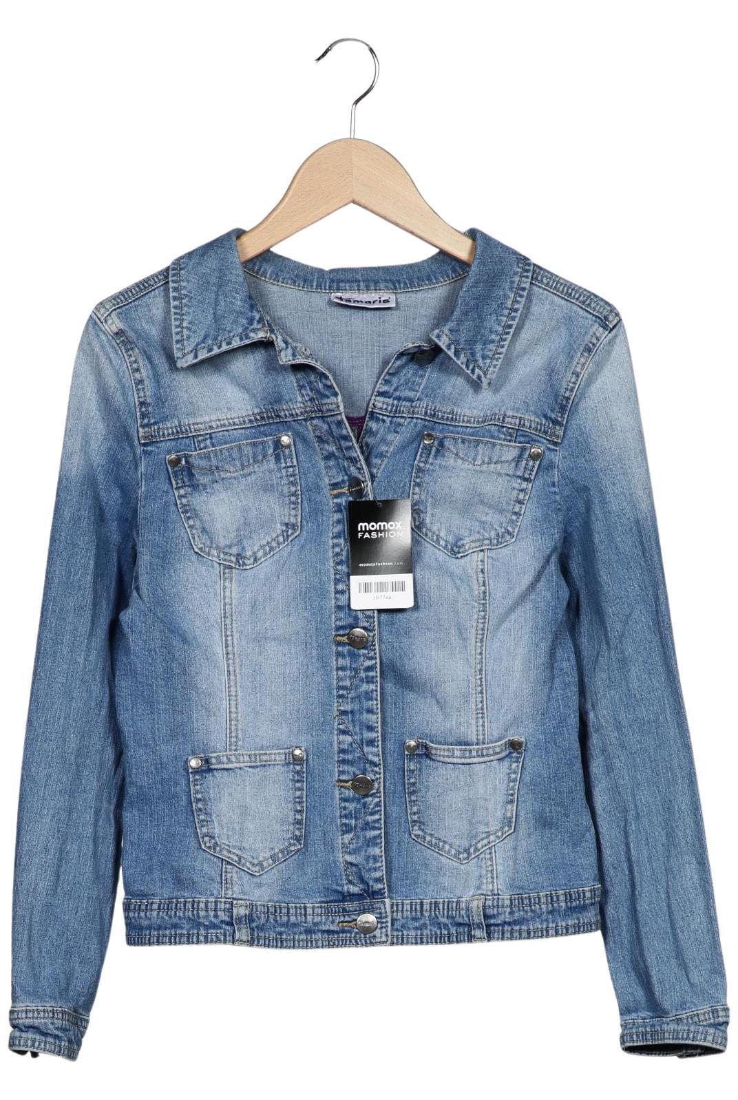 

Tamaris Damen Jacke, blau, Gr. 38