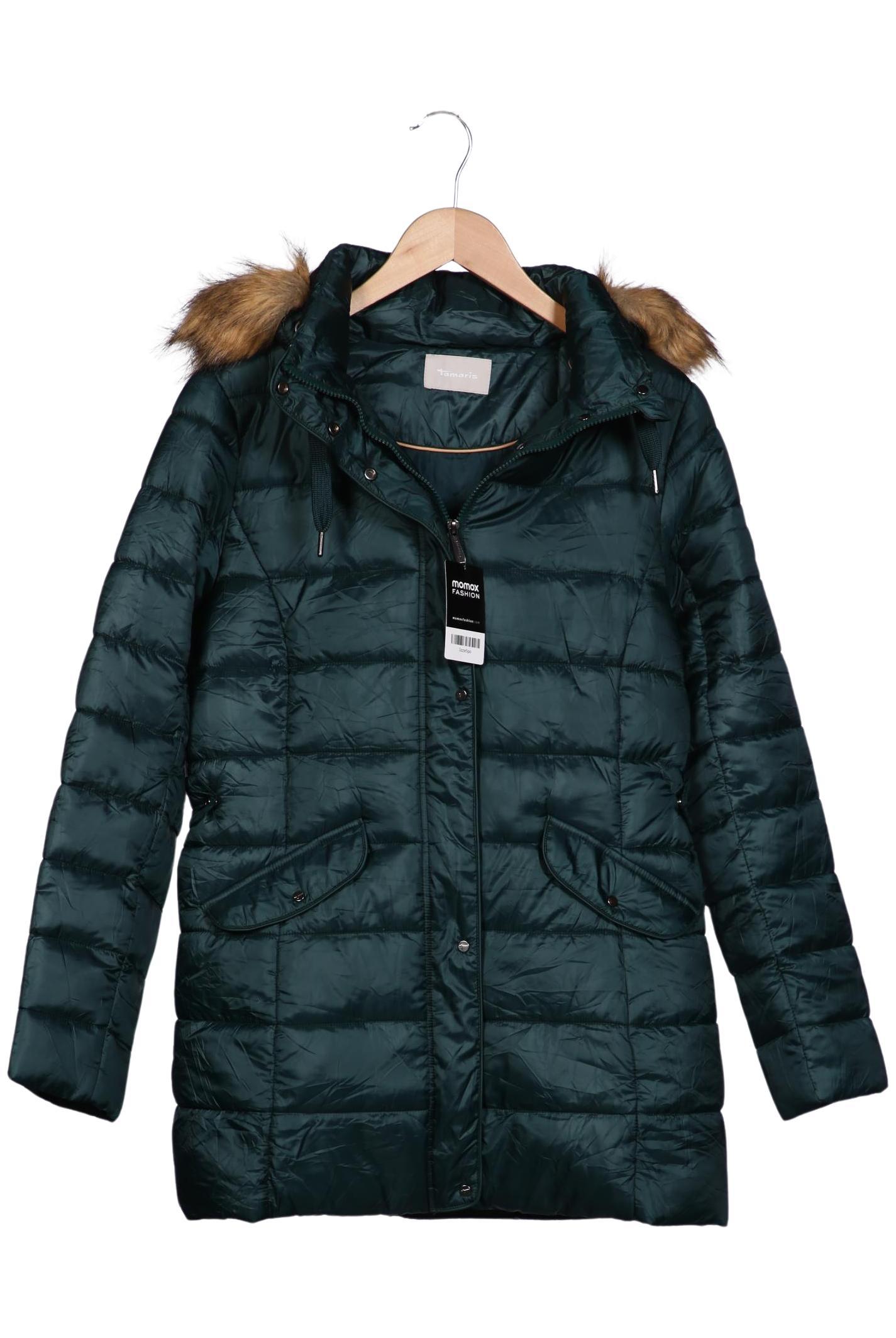 

Tamaris Damen Mantel, grün, Gr. 38