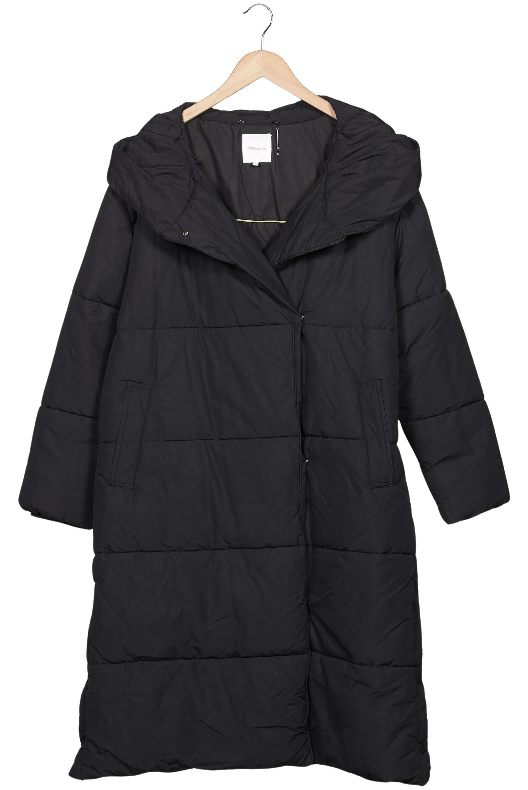 

Tamaris Damen Mantel, schwarz, Gr. 44