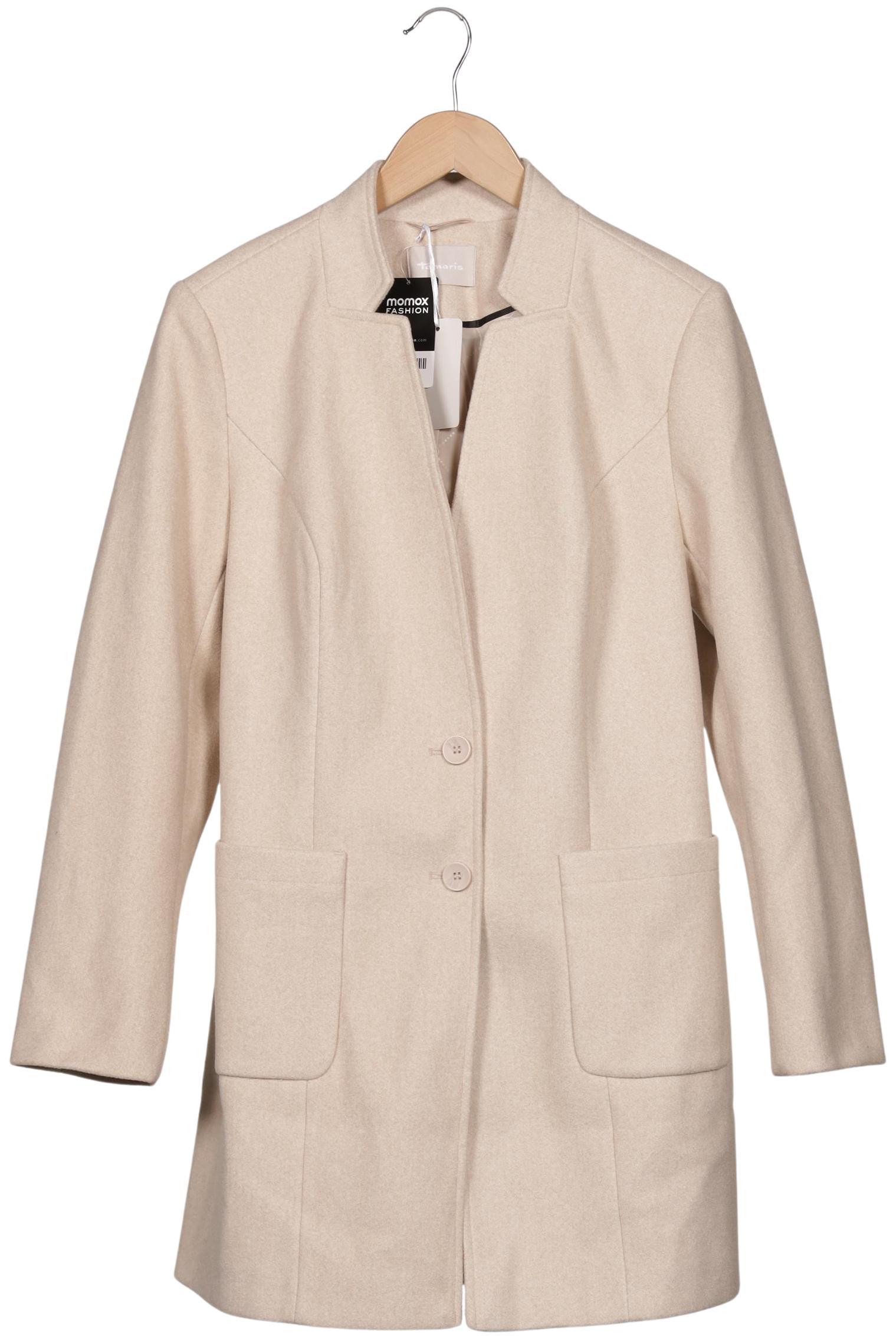 

Tamaris Damen Mantel, beige, Gr. 42