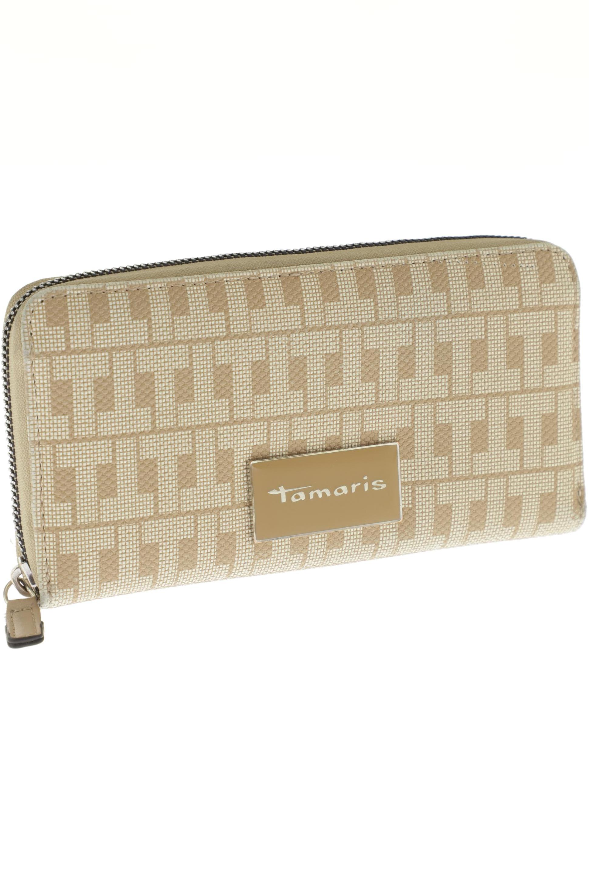 

Tamaris Damen Portemonnaie, beige, Gr.