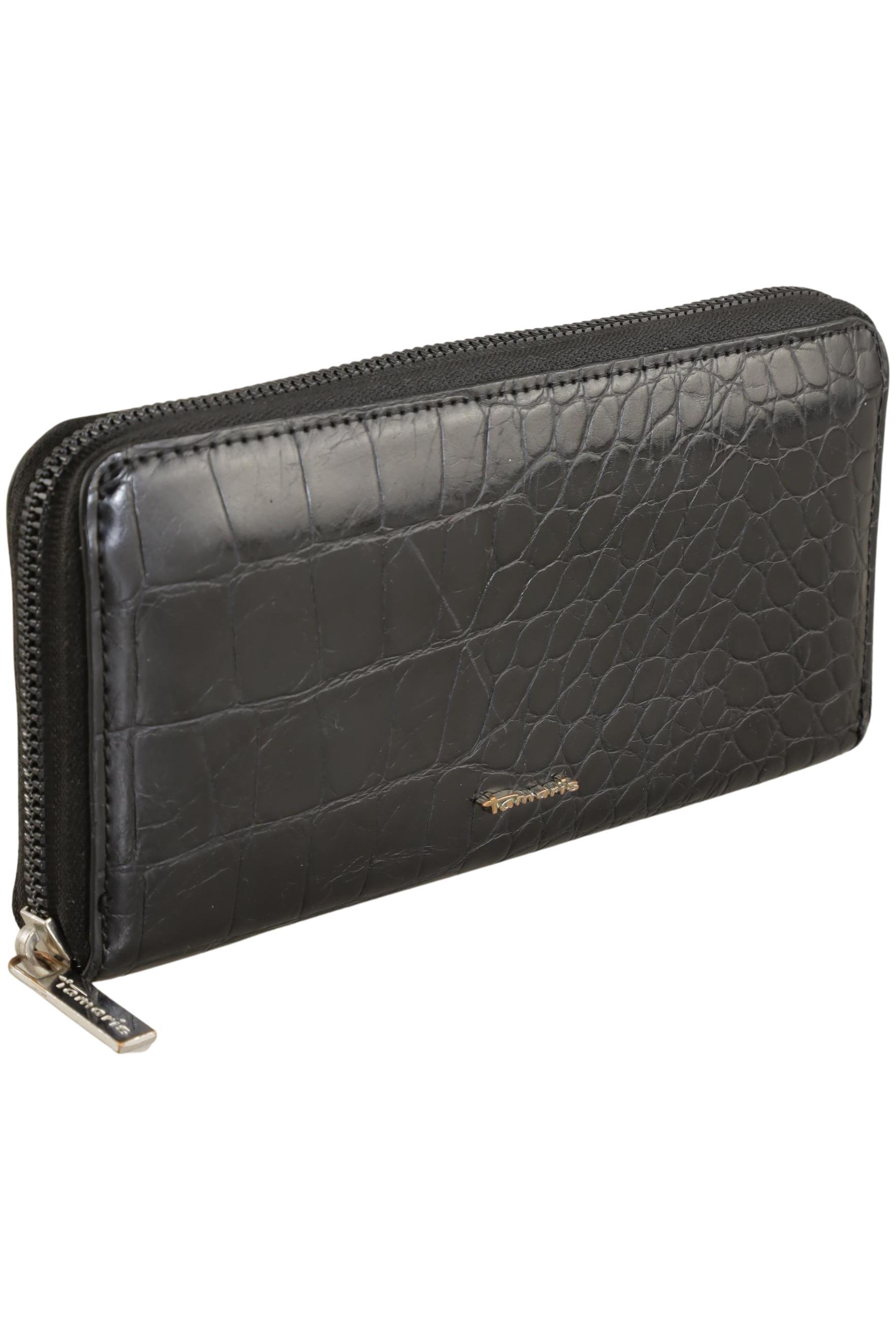 

Tamaris Damen Portemonnaie, schwarz, Gr.