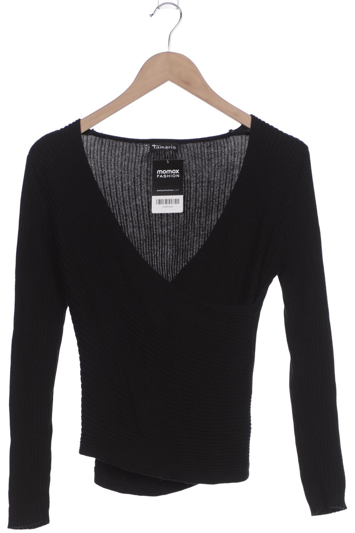 

Tamaris Damen Pullover, schwarz, Gr. 38