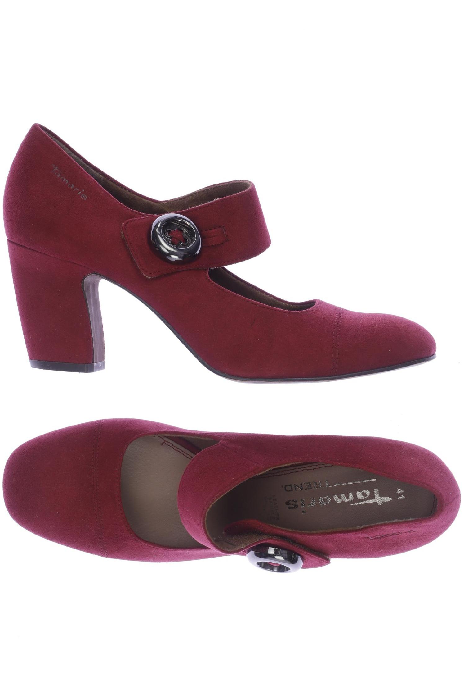 

Tamaris Damen Pumps, bordeaux, Gr. 41