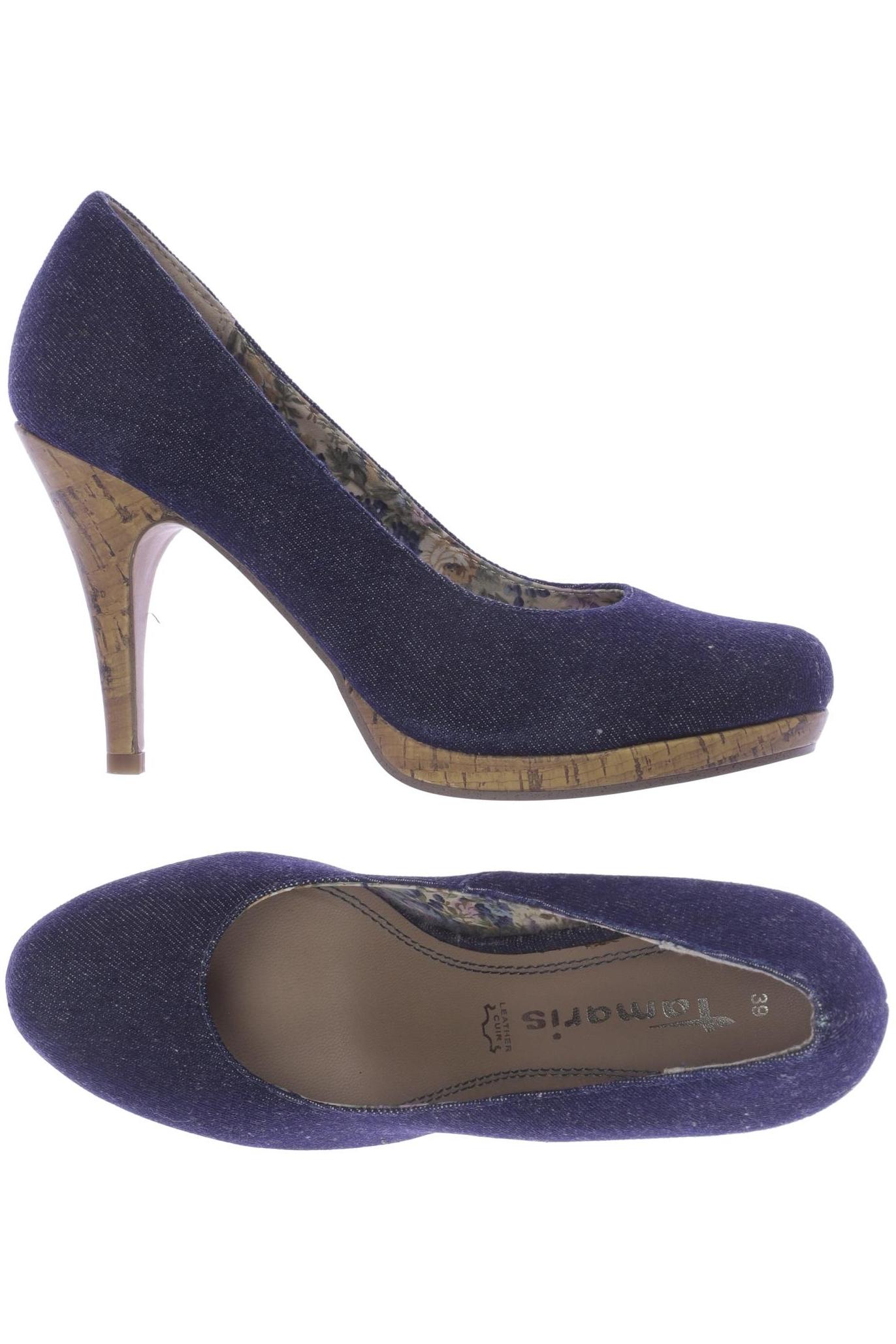 

Tamaris Damen Pumps, marineblau, Gr. 39