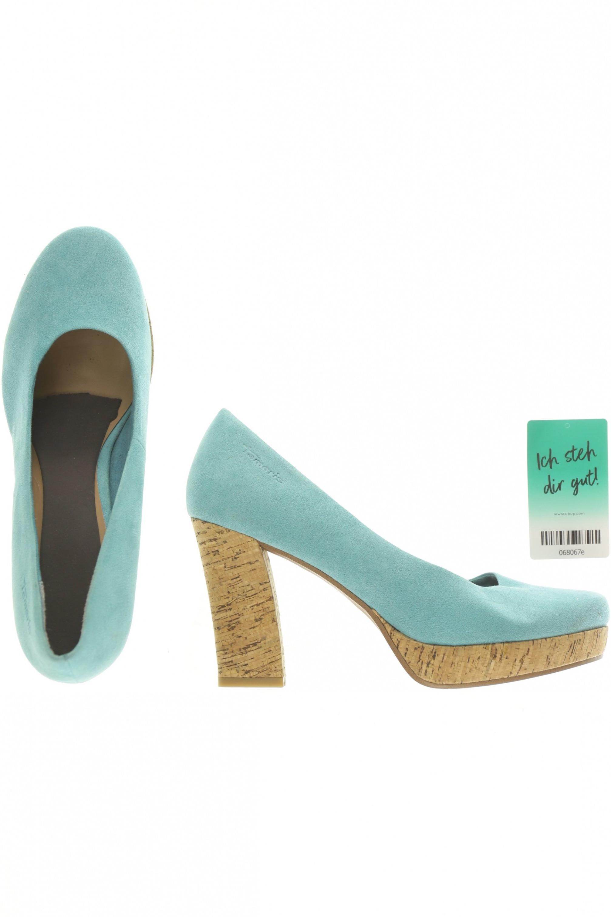 

Tamaris Damen Pumps, türkis, Gr. 40