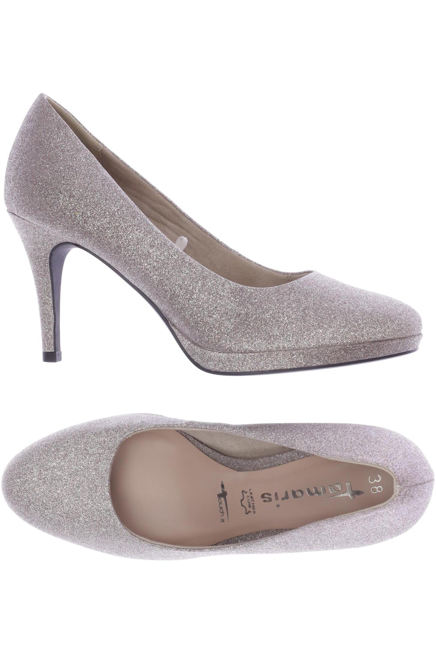 

Tamaris Damen Pumps, silber, Gr. 38