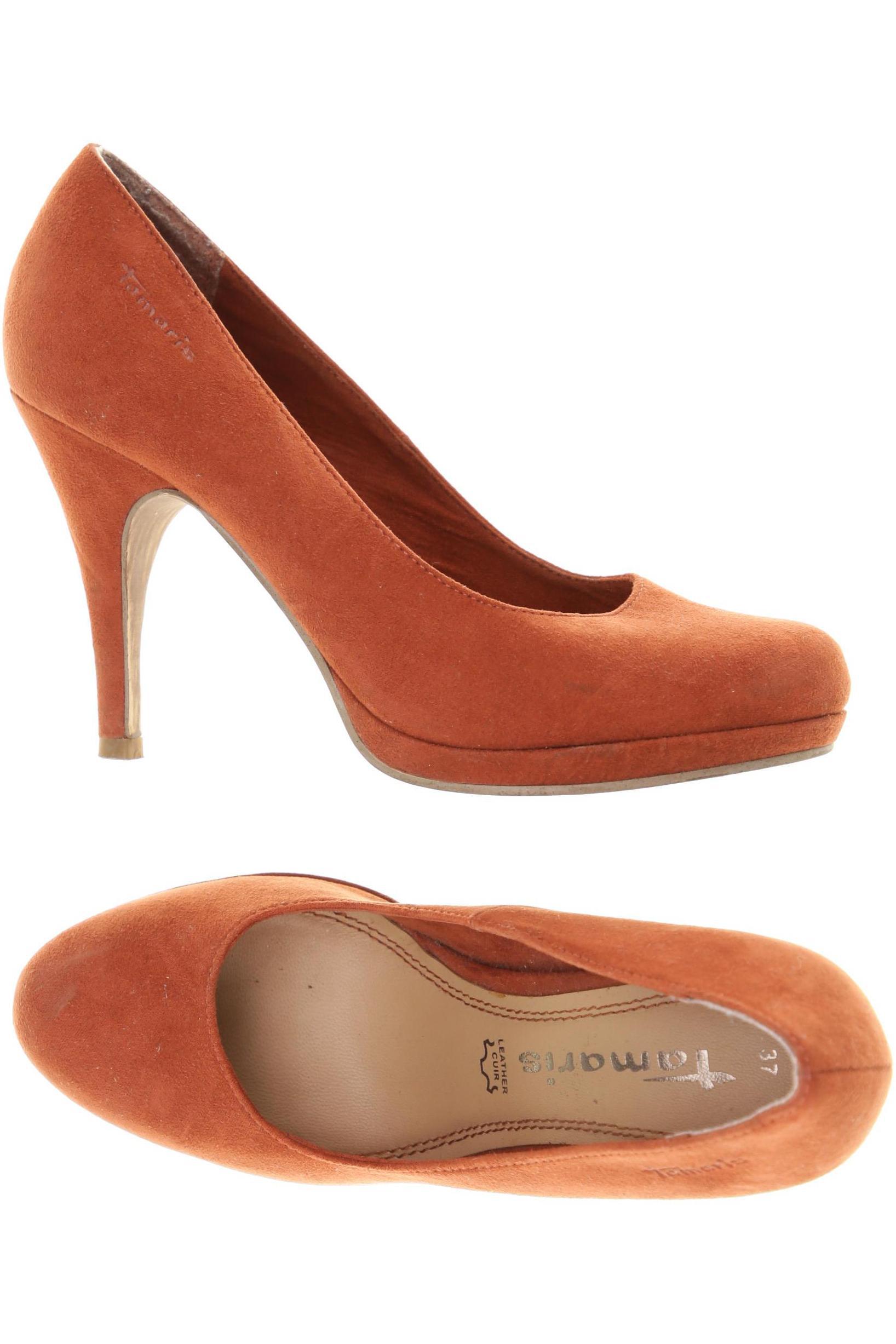 

Tamaris Damen Pumps, orange, Gr. 37