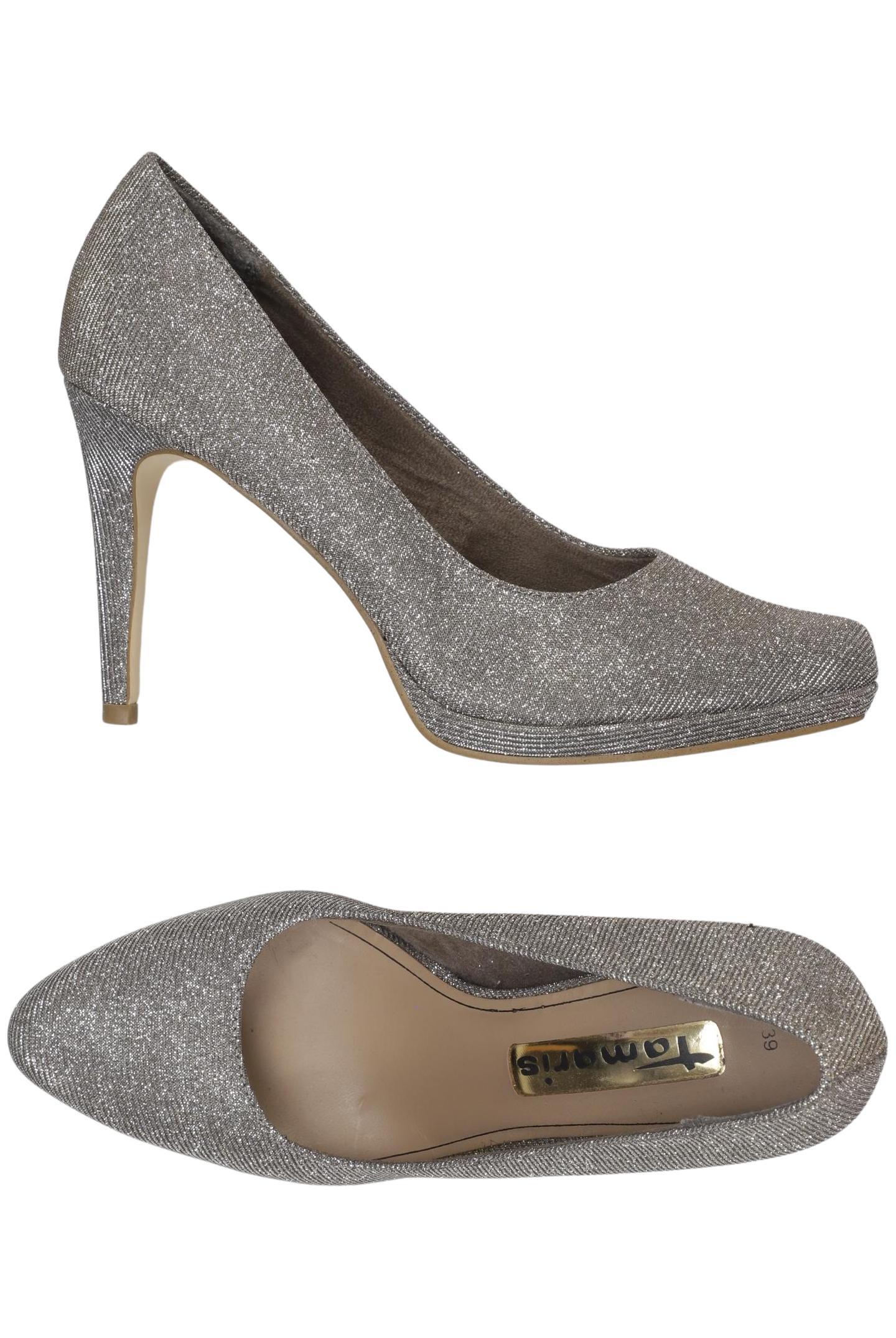 

Tamaris Damen Pumps, silber, Gr. 39