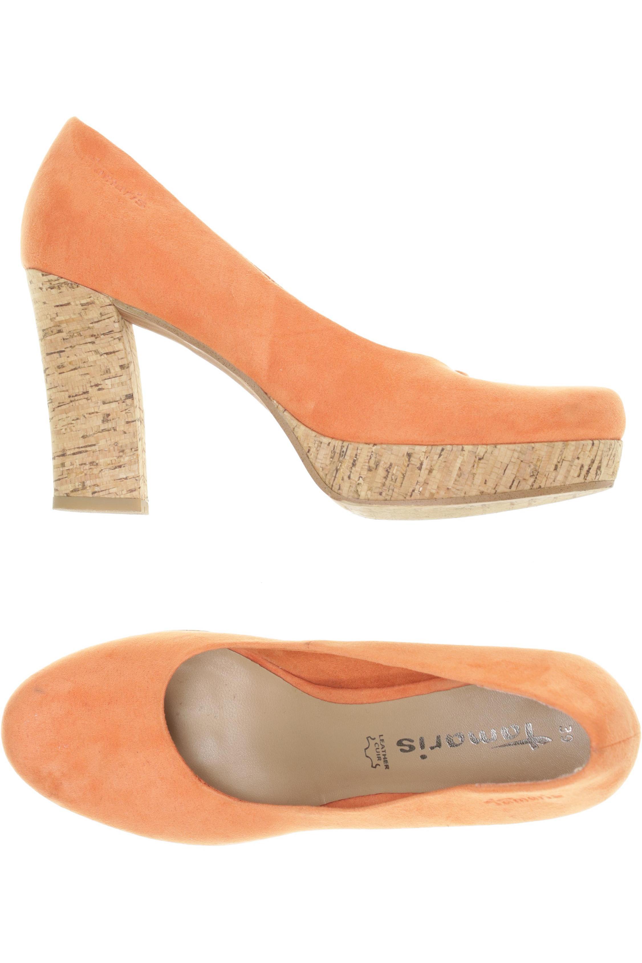 

Tamaris Damen Pumps, orange, Gr. 39
