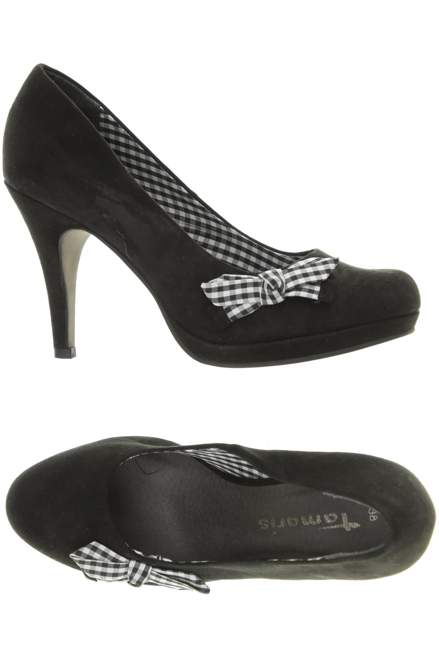 

Tamaris Damen Pumps, schwarz, Gr. 38