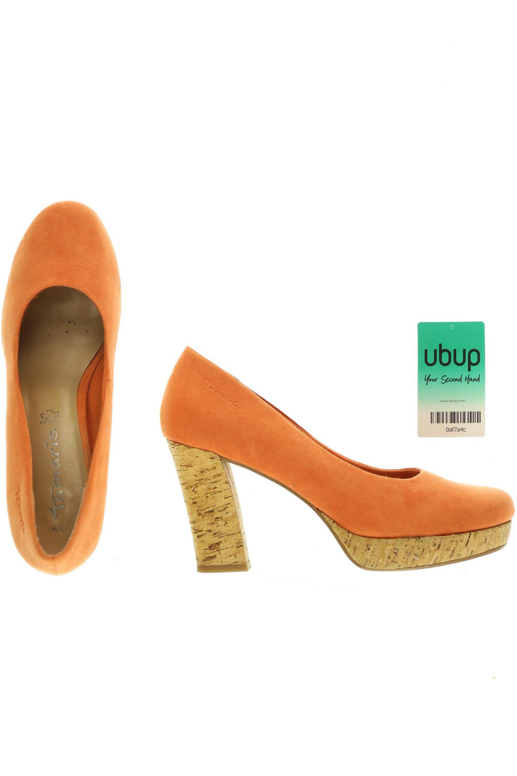 

Tamaris Damen Pumps, orange, Gr. 39